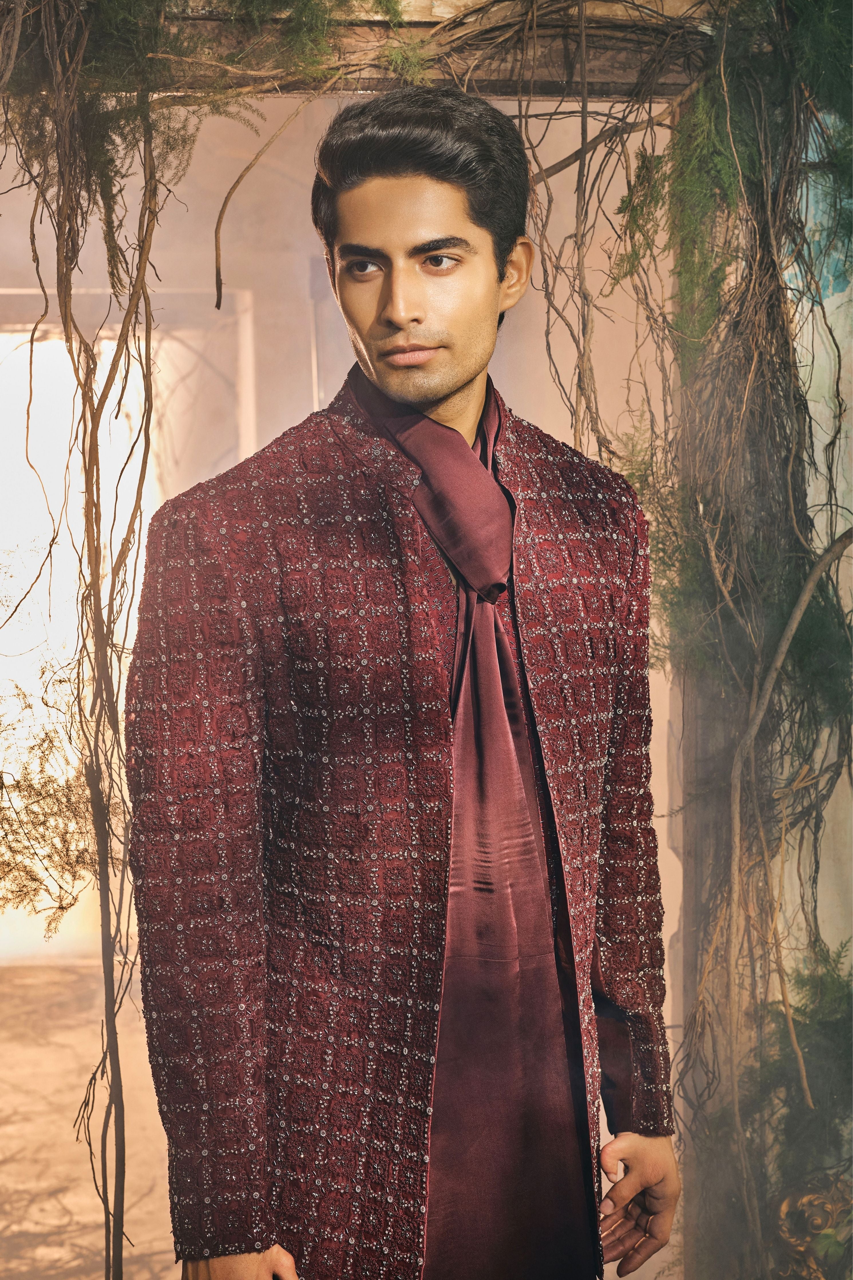 Chiset Cut Jacket Set