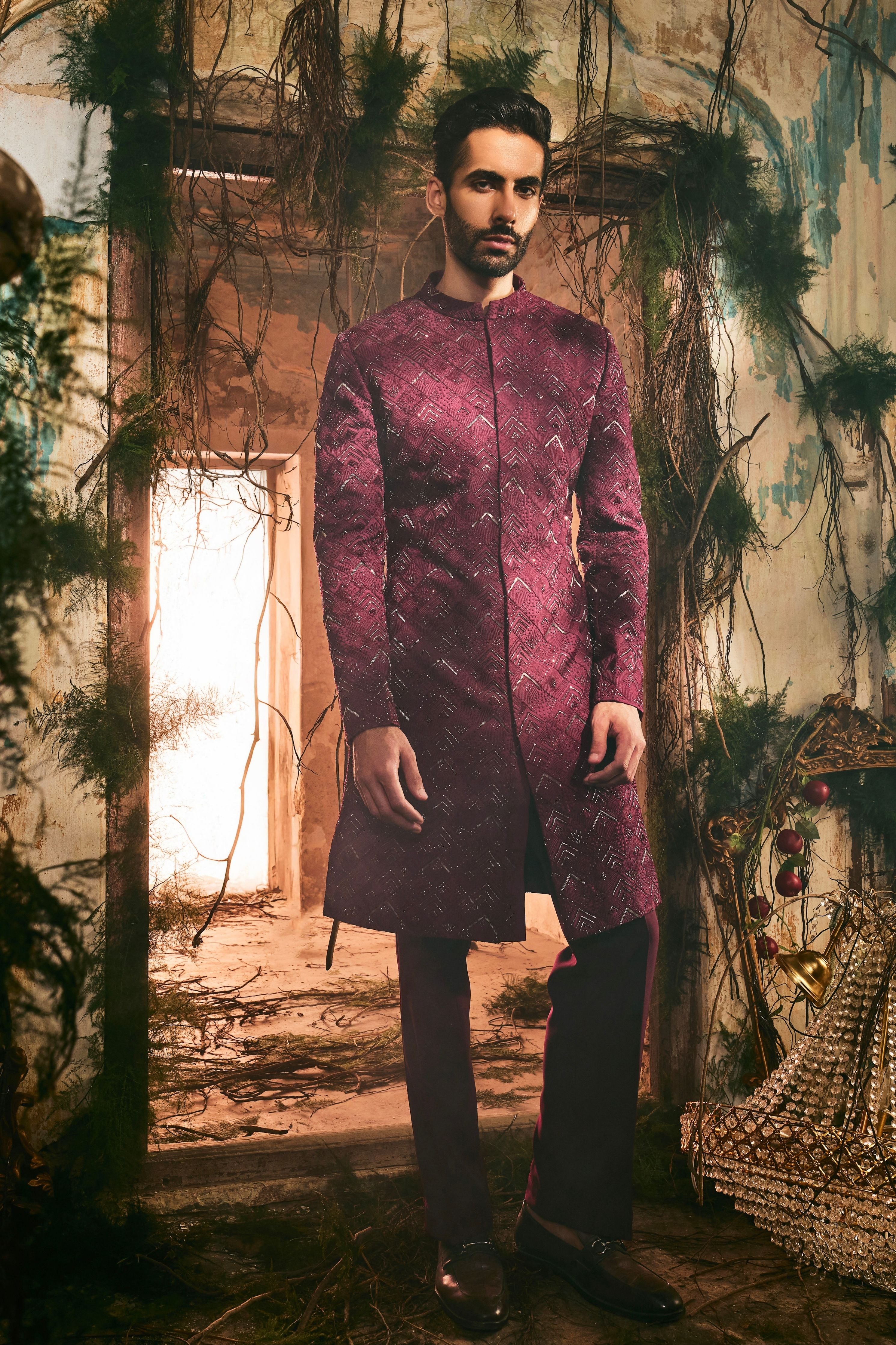 Arabesque Sherwani Set