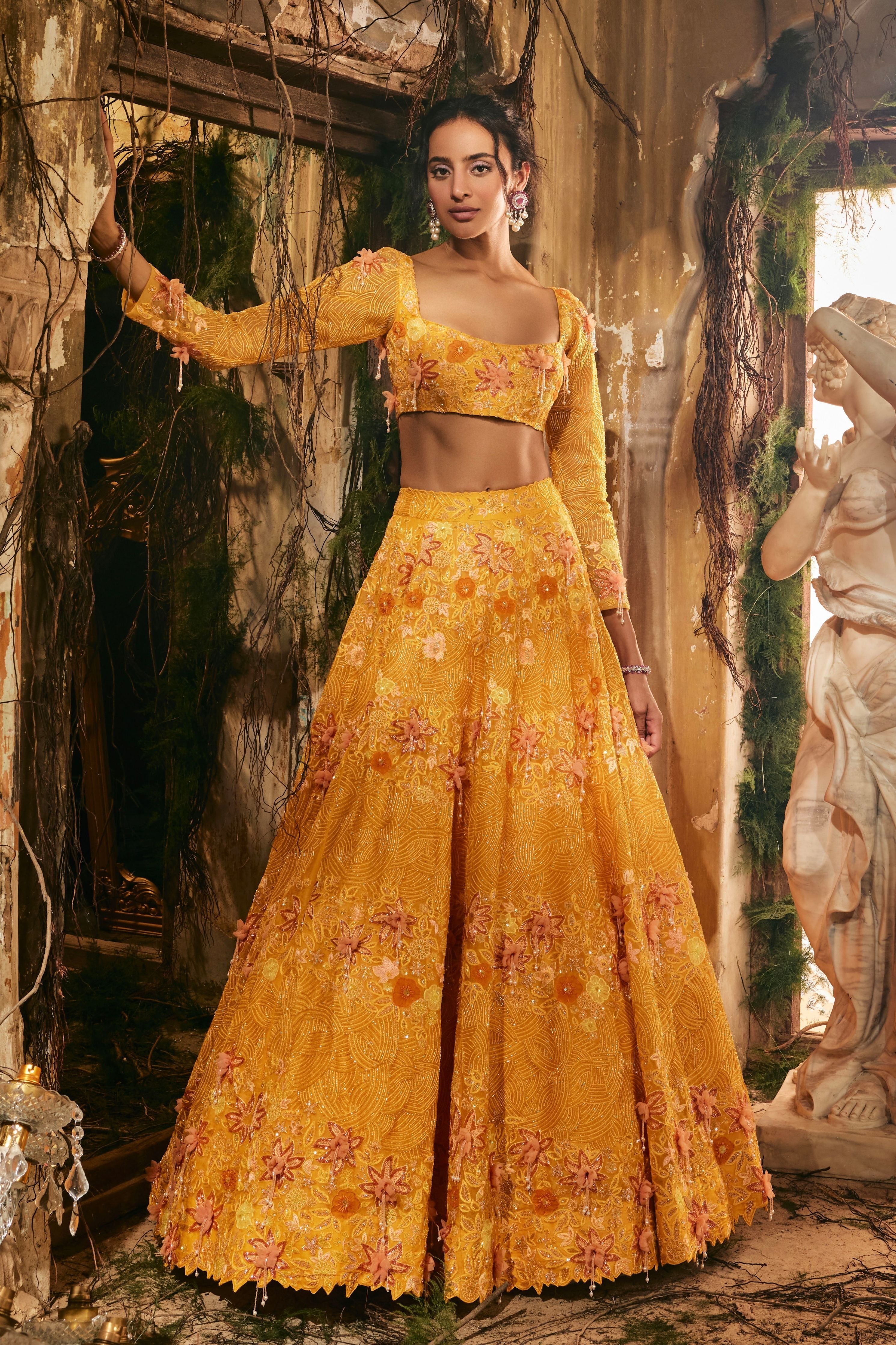 Sun-kissed lehenga set