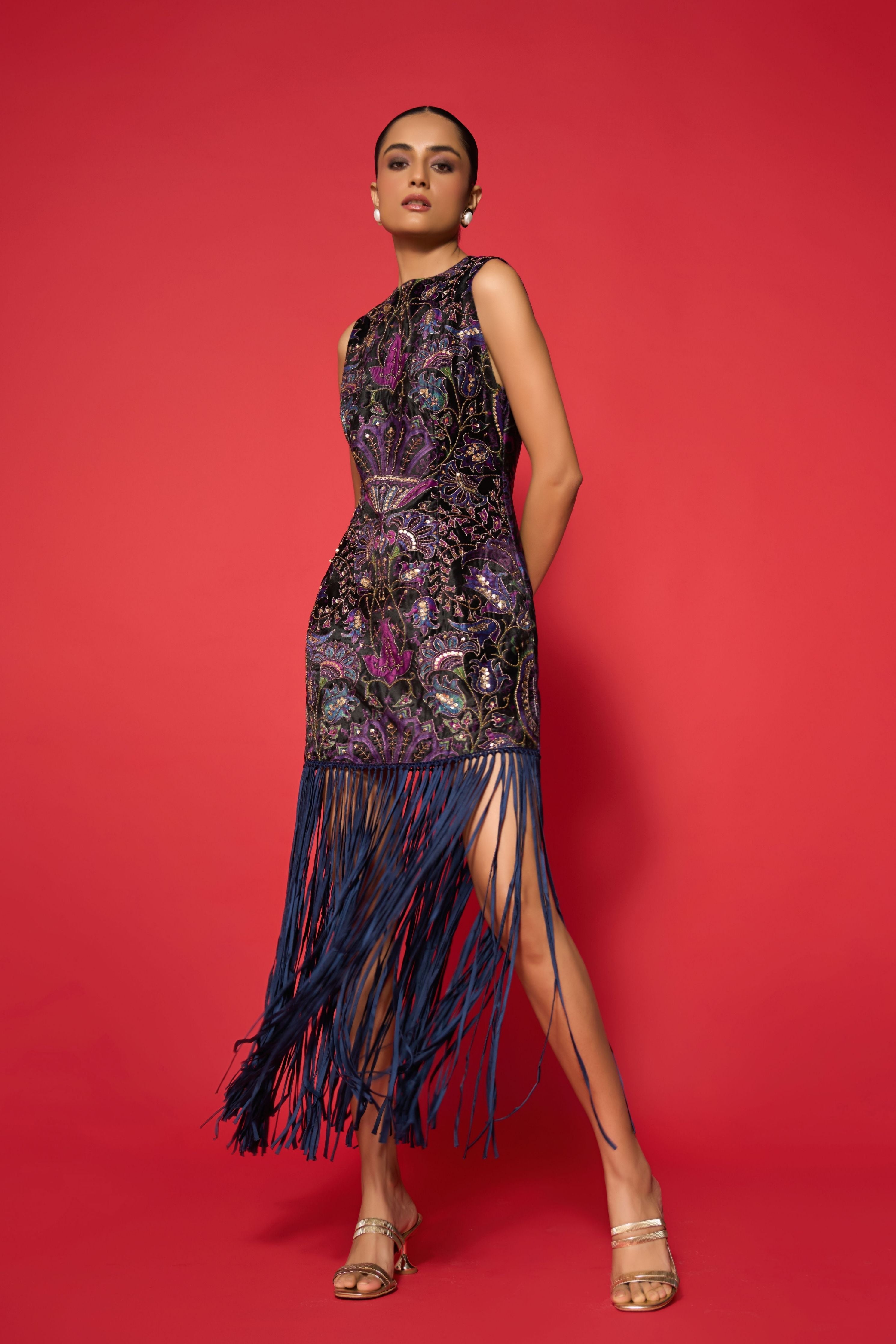 Arya Embroidered Dress