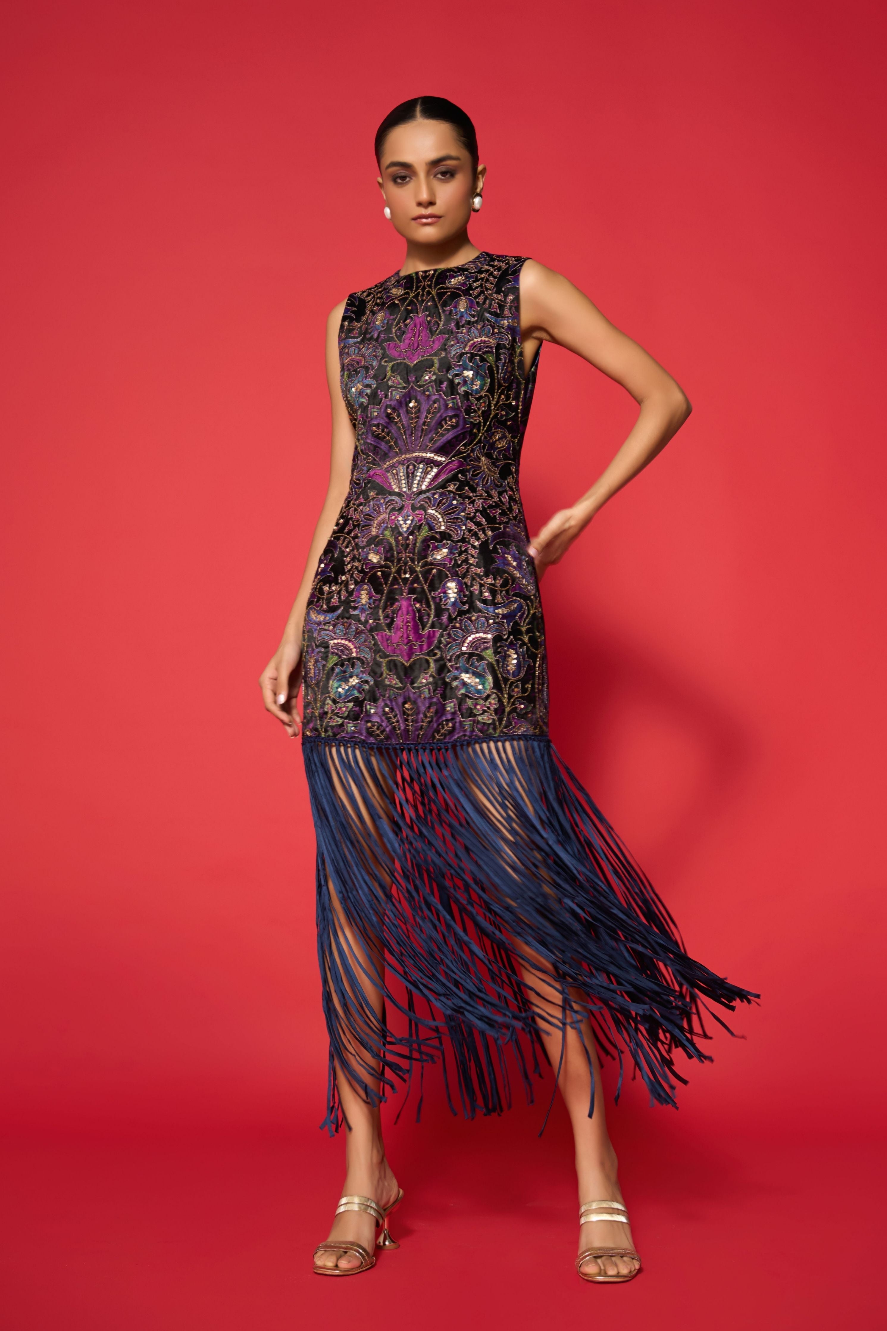 Arya Embroidered Dress