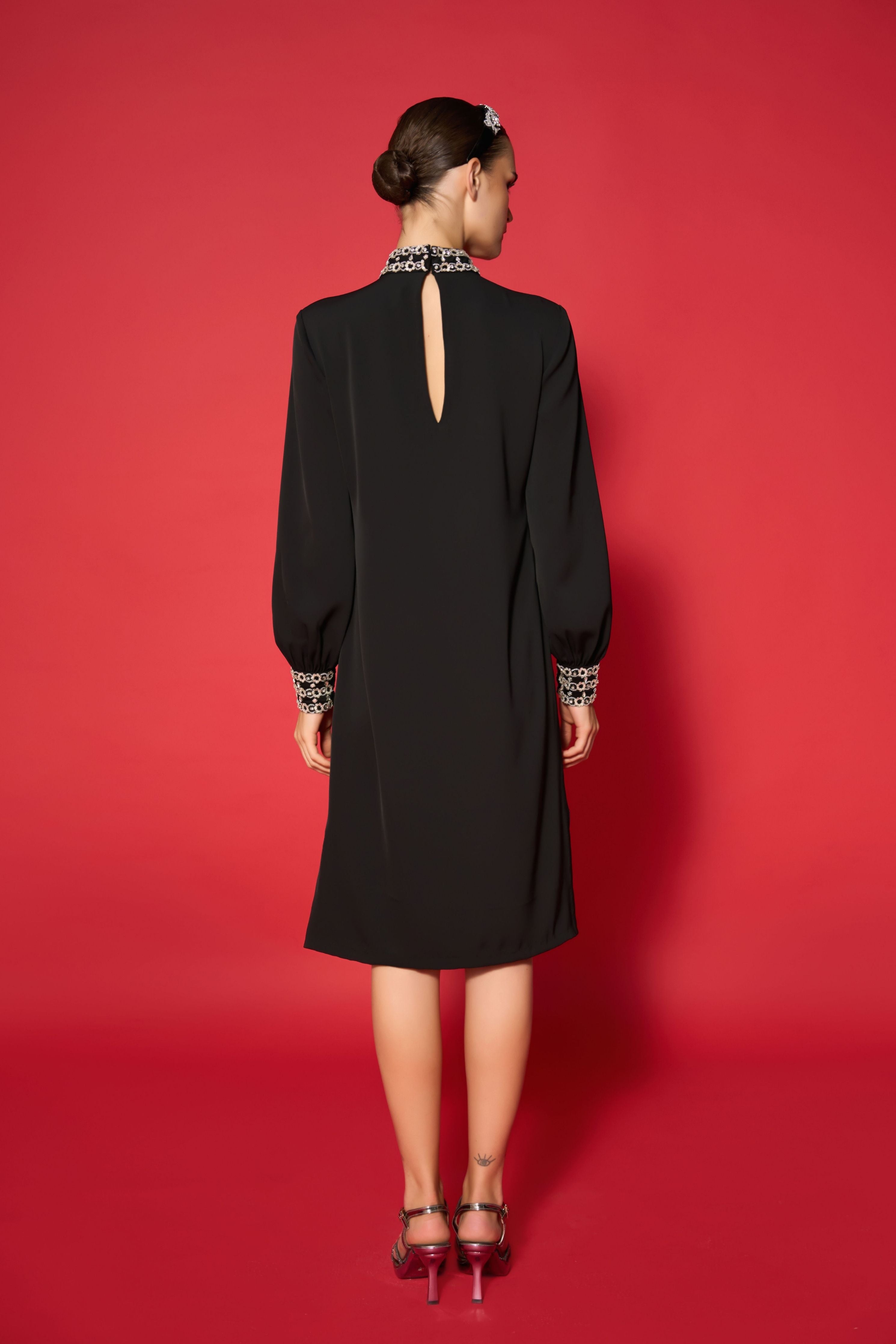 Levy Embroidered Dress