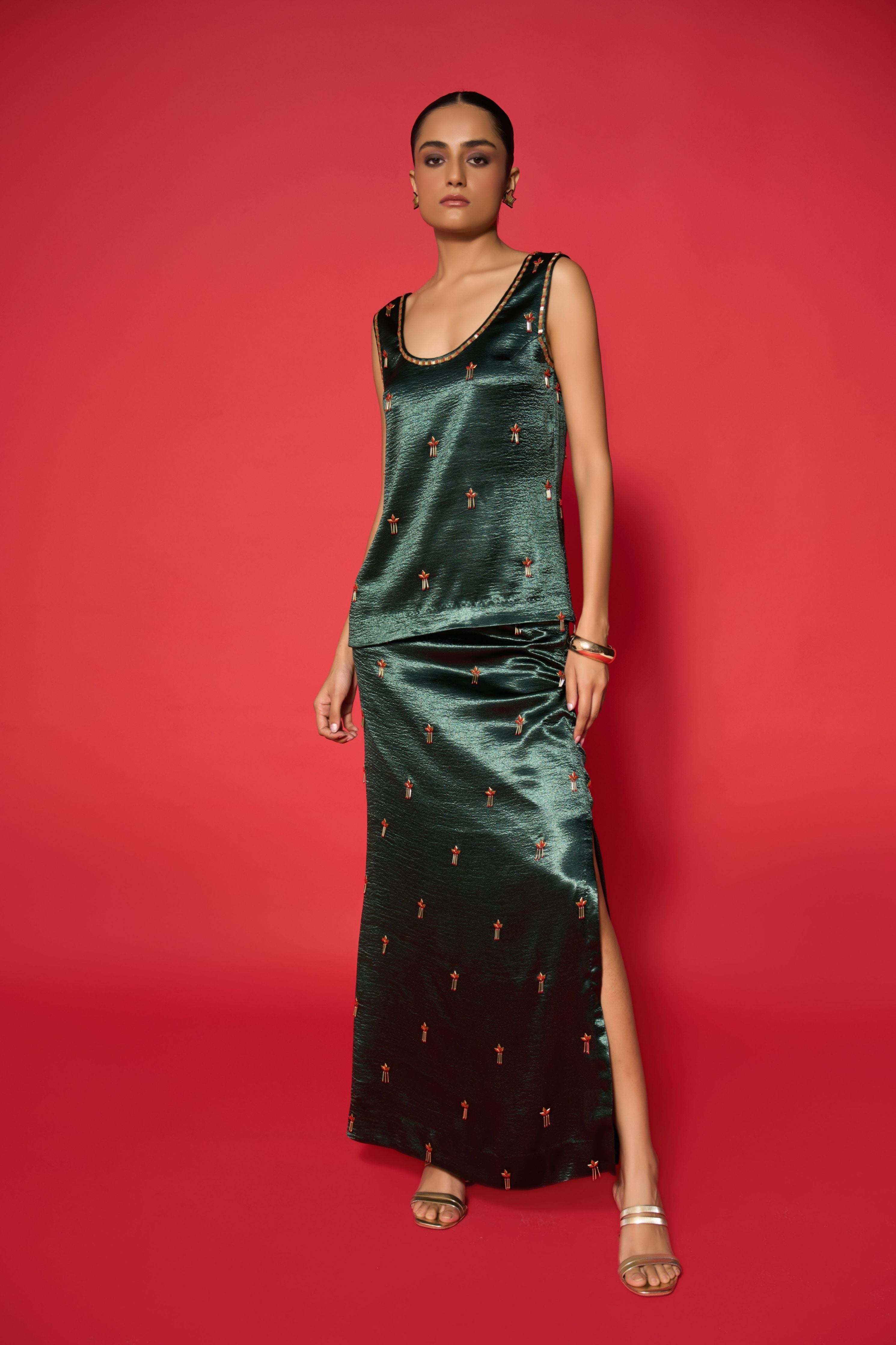 Prina Embroidered Skirt