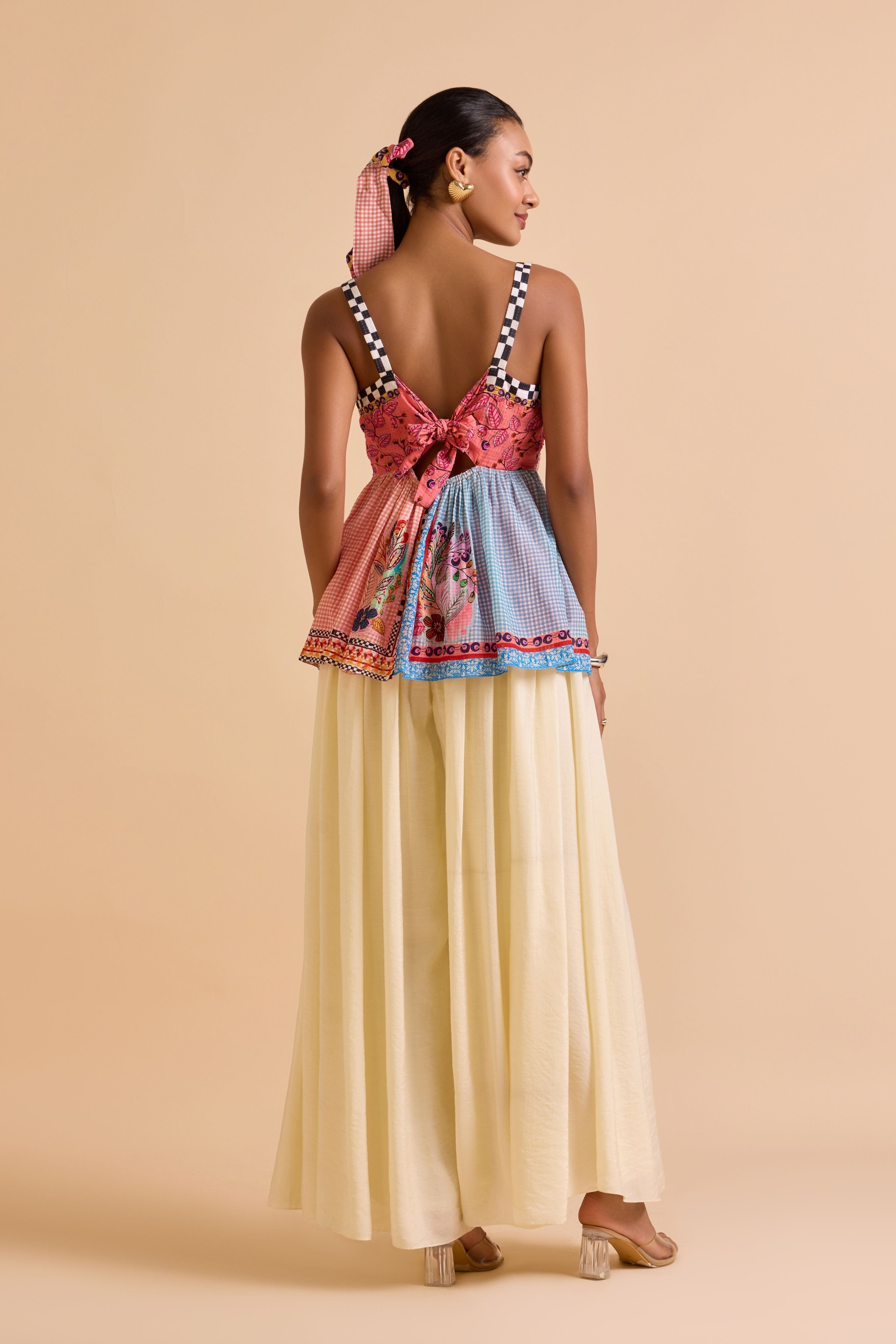 Sakura Embroidered Top