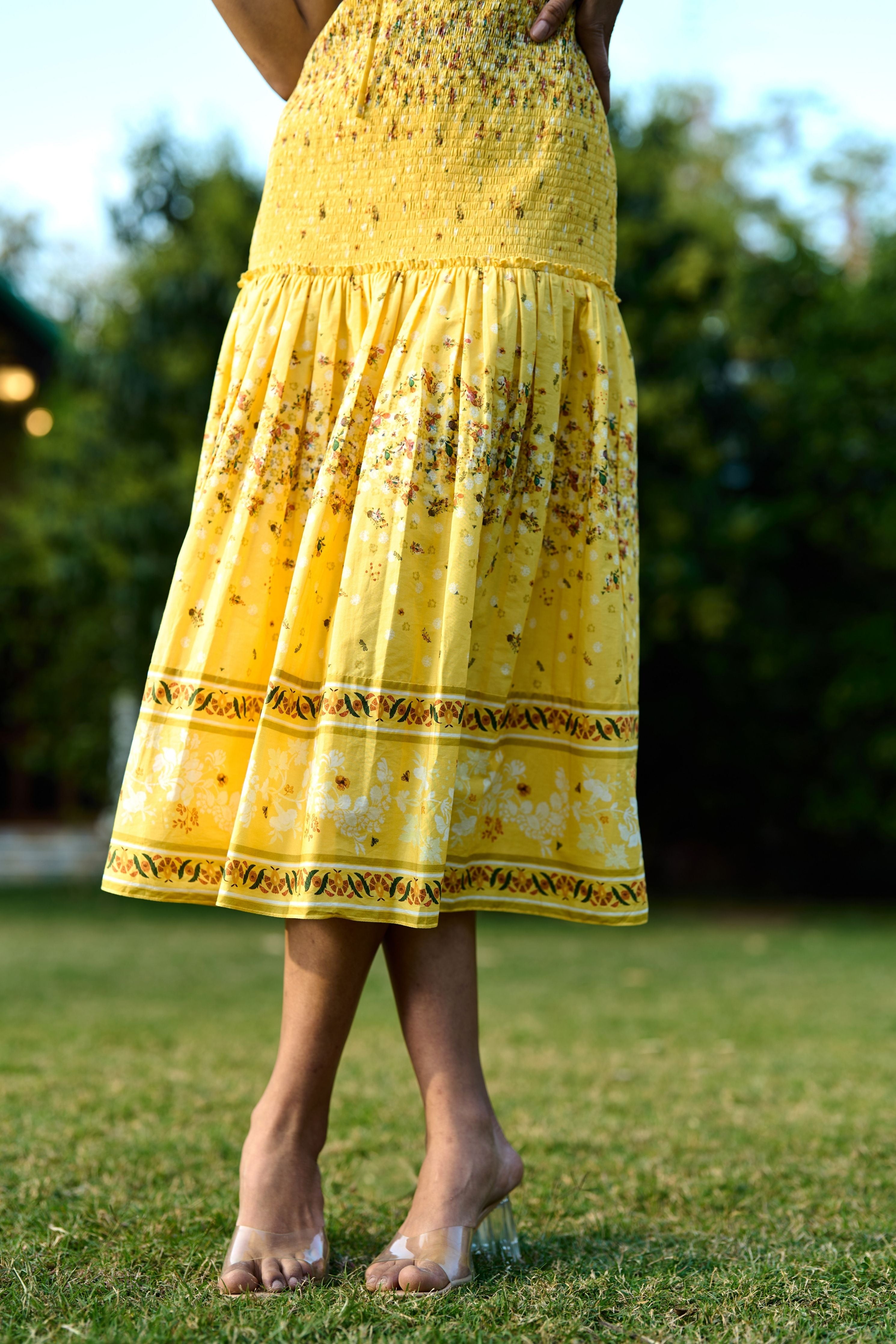 Ocher Dress