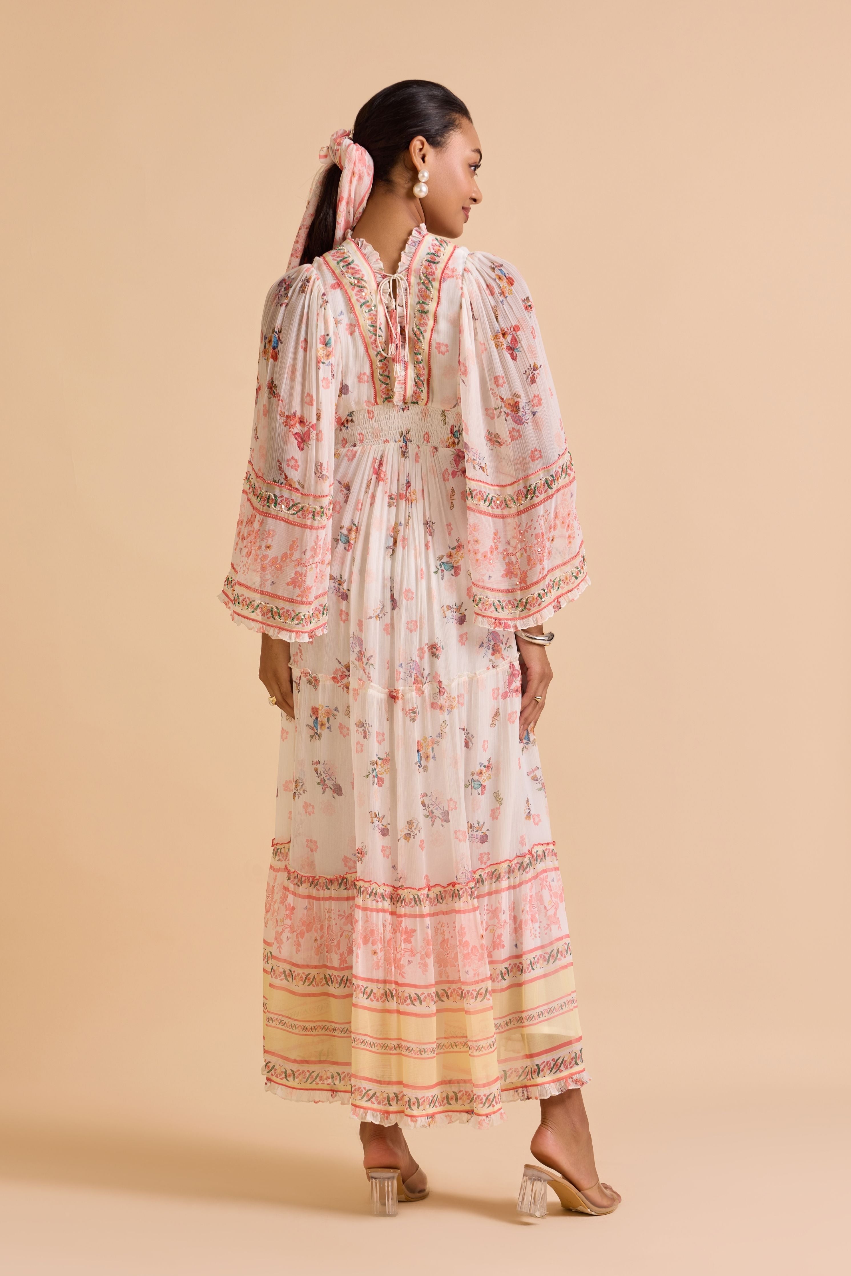 Charisma Embroidered Maxi Dress