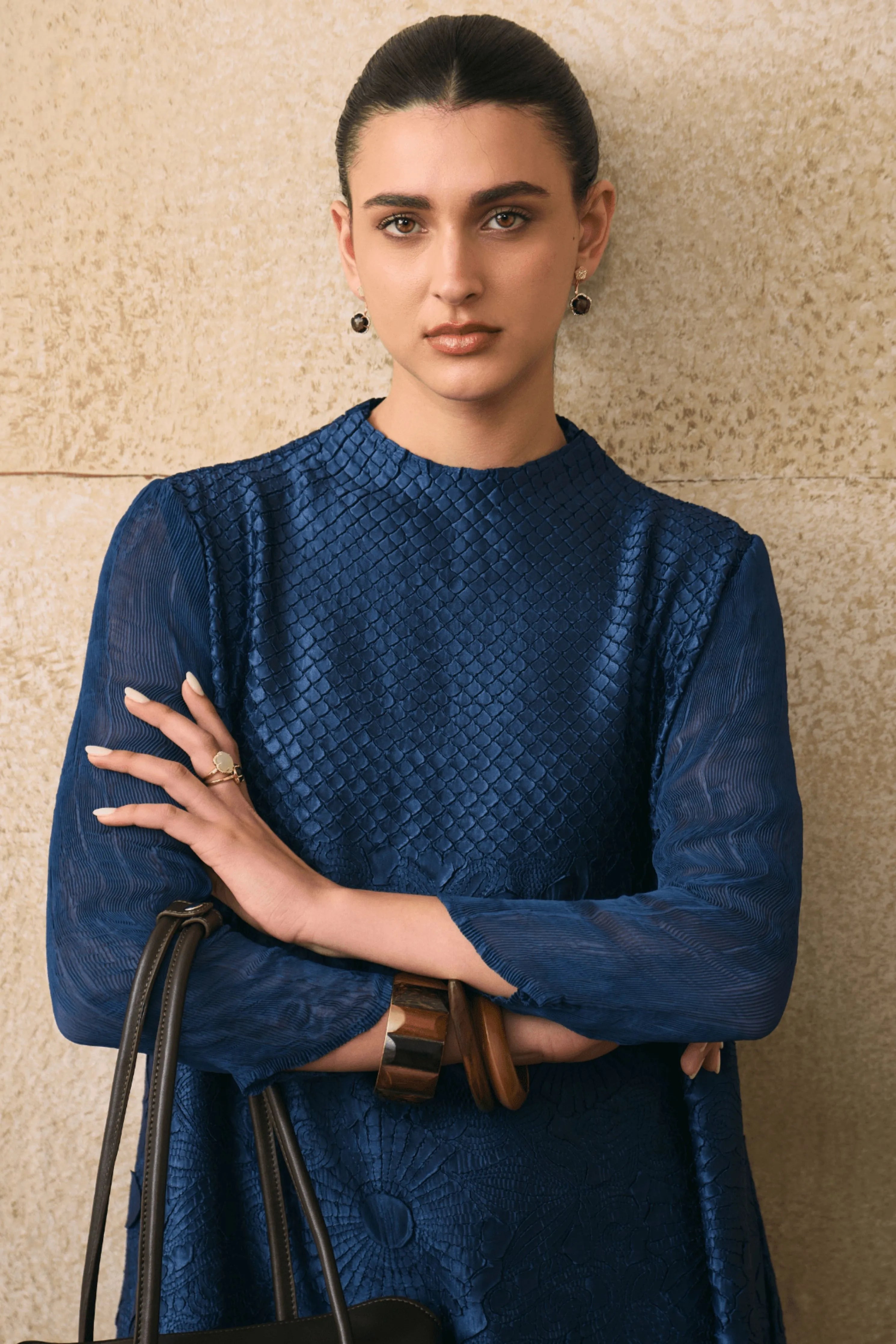 Blue Virtue Dress