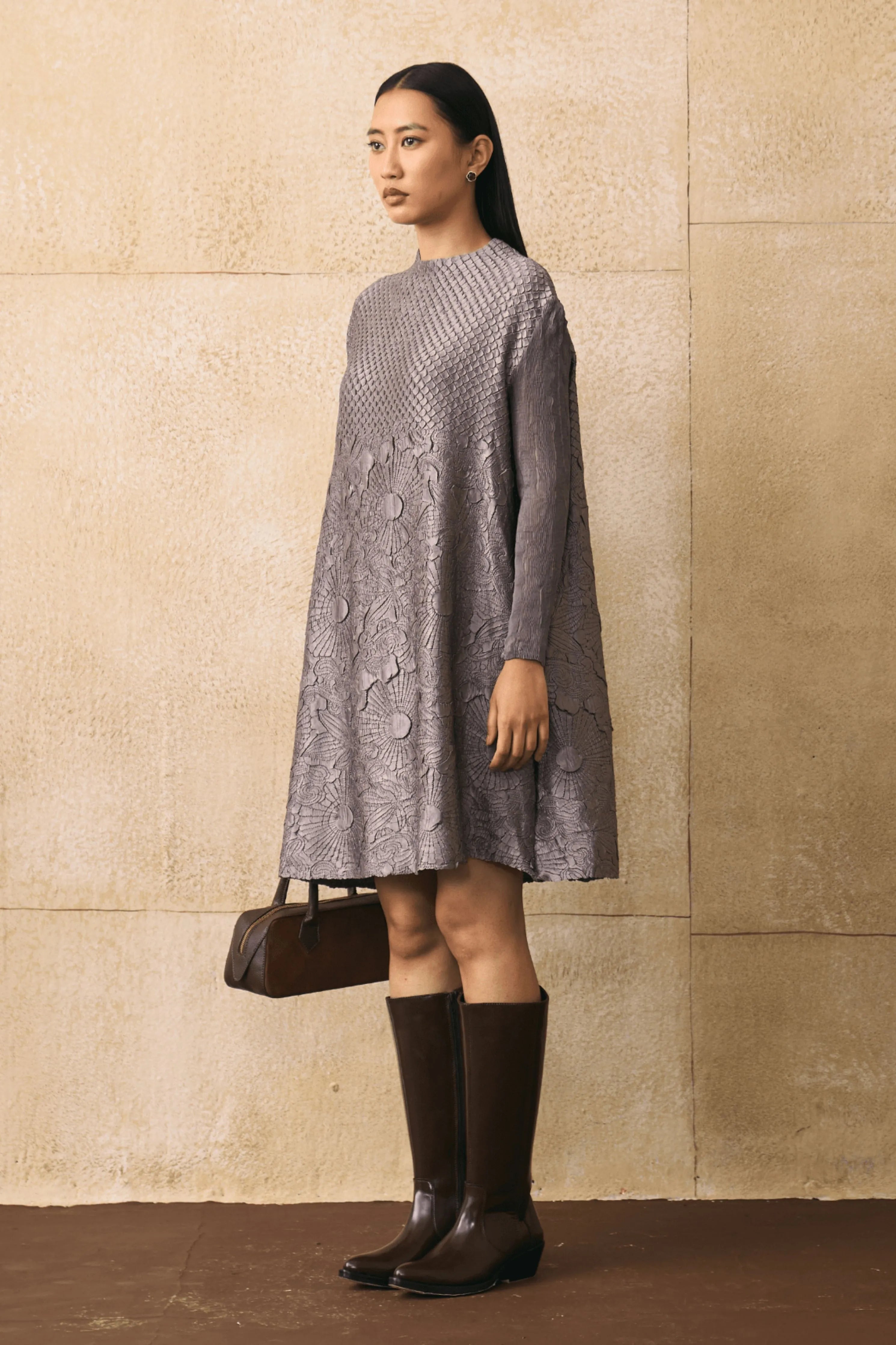 Grey Virtue Dress