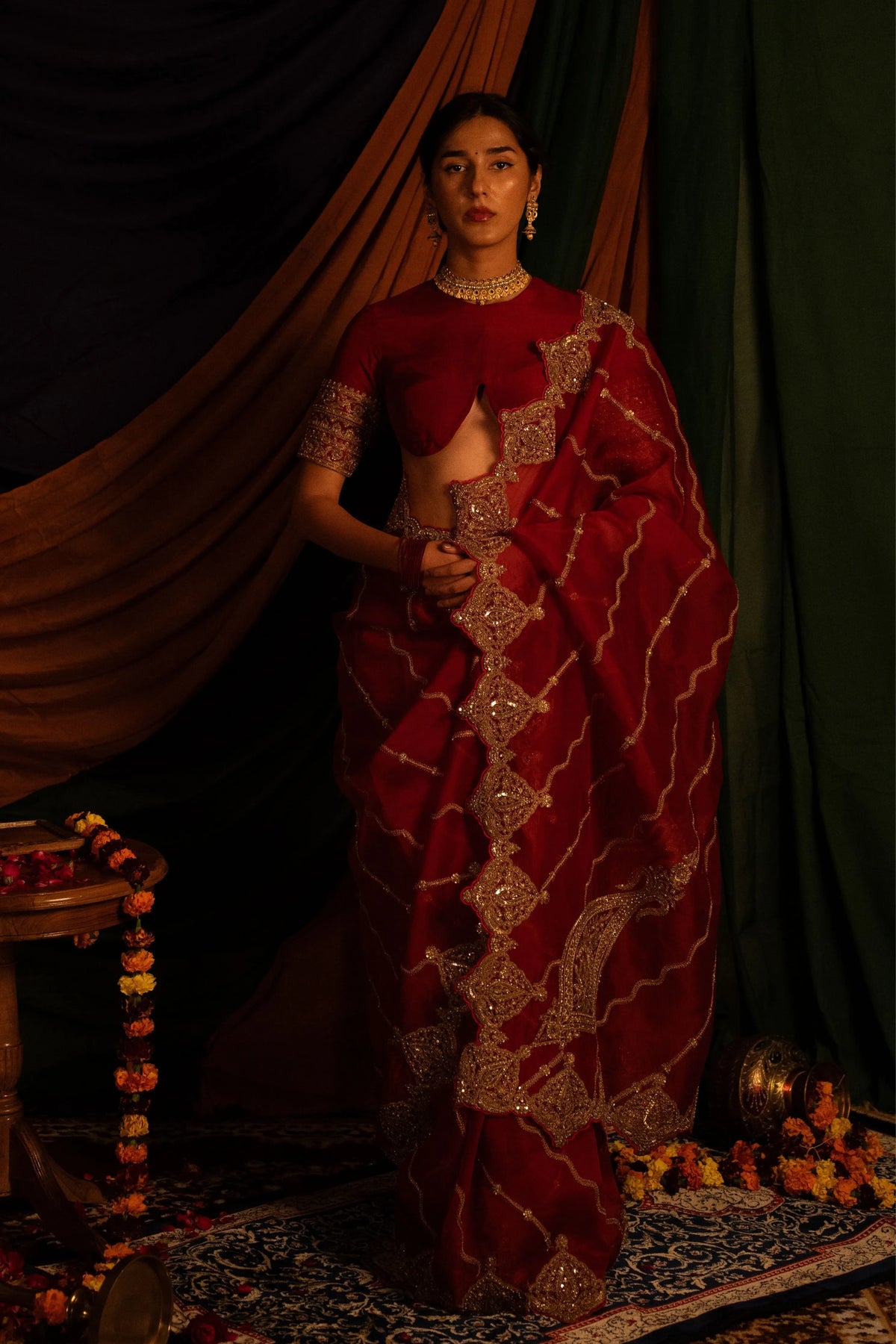Hiranya Garbha Saree Set