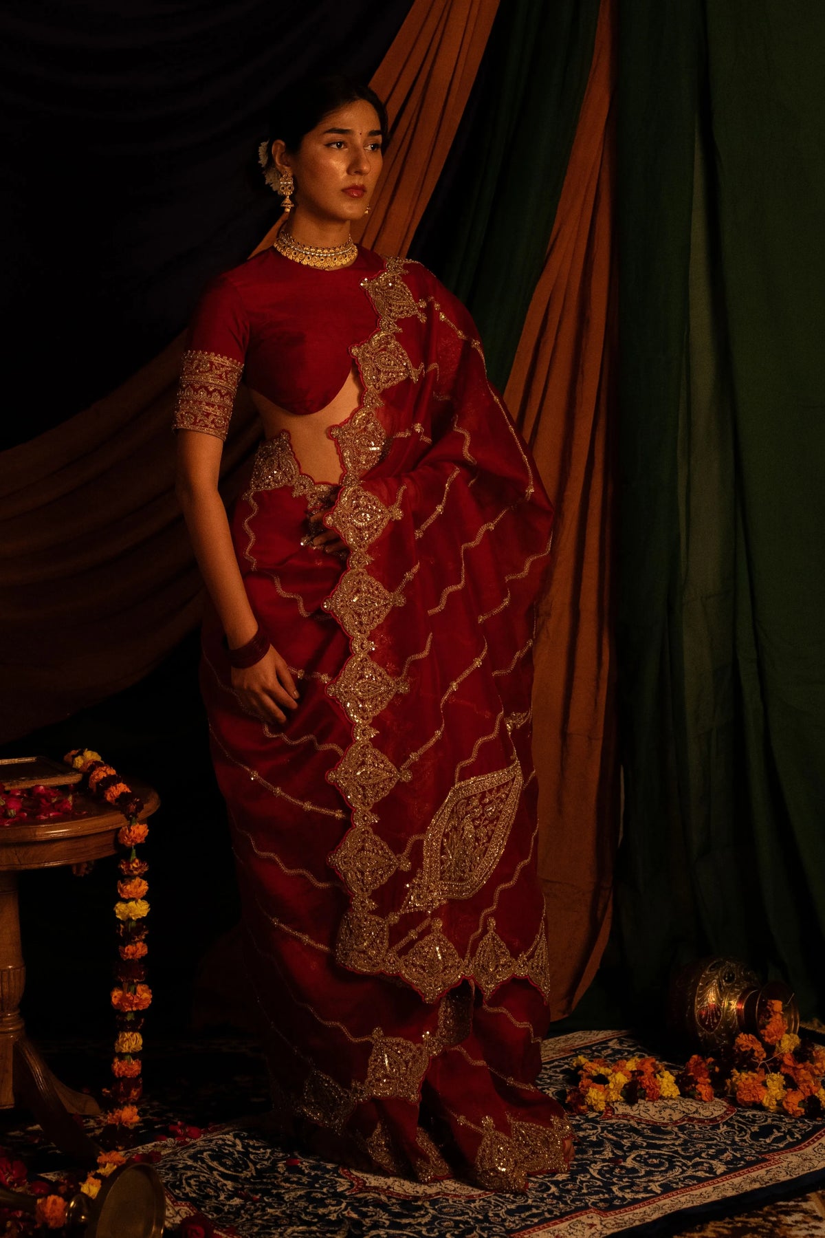 Hiranya Garbha Saree Set