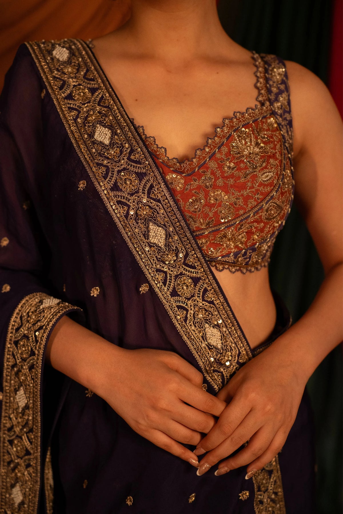 Nakshatra Saree Set