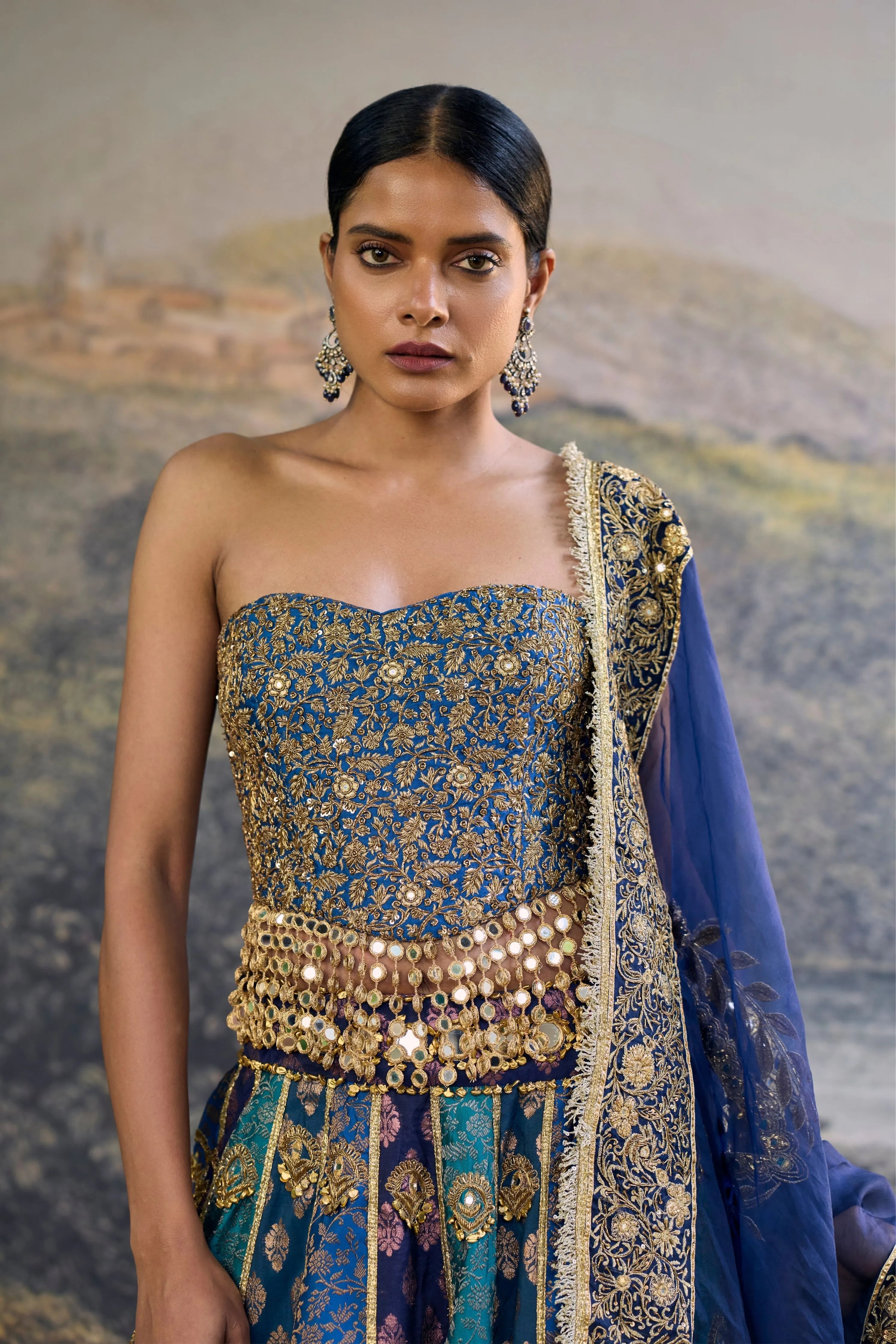 Neelratna Brocade Lehenga Set