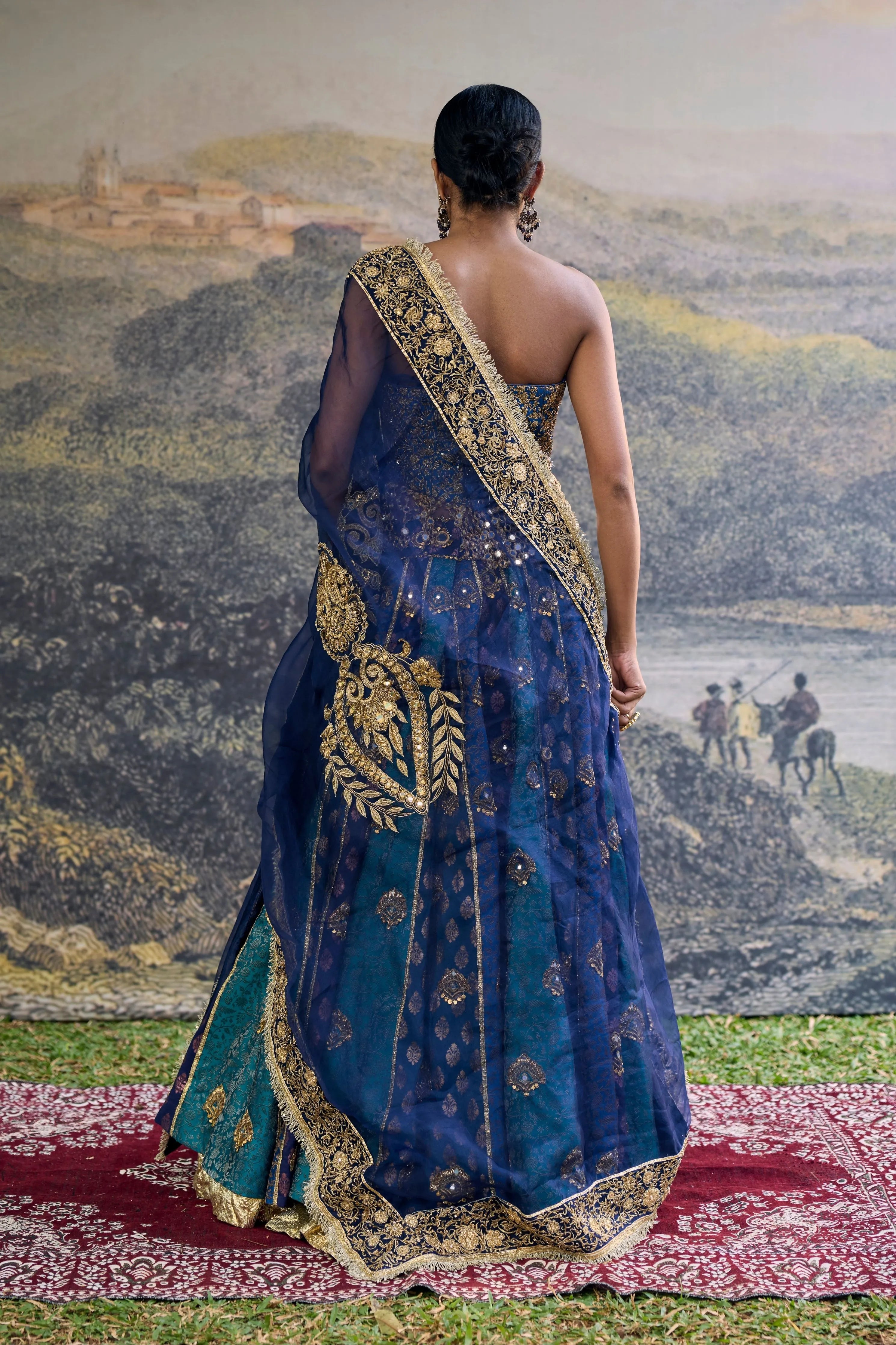 Neelratna Brocade Lehenga Set