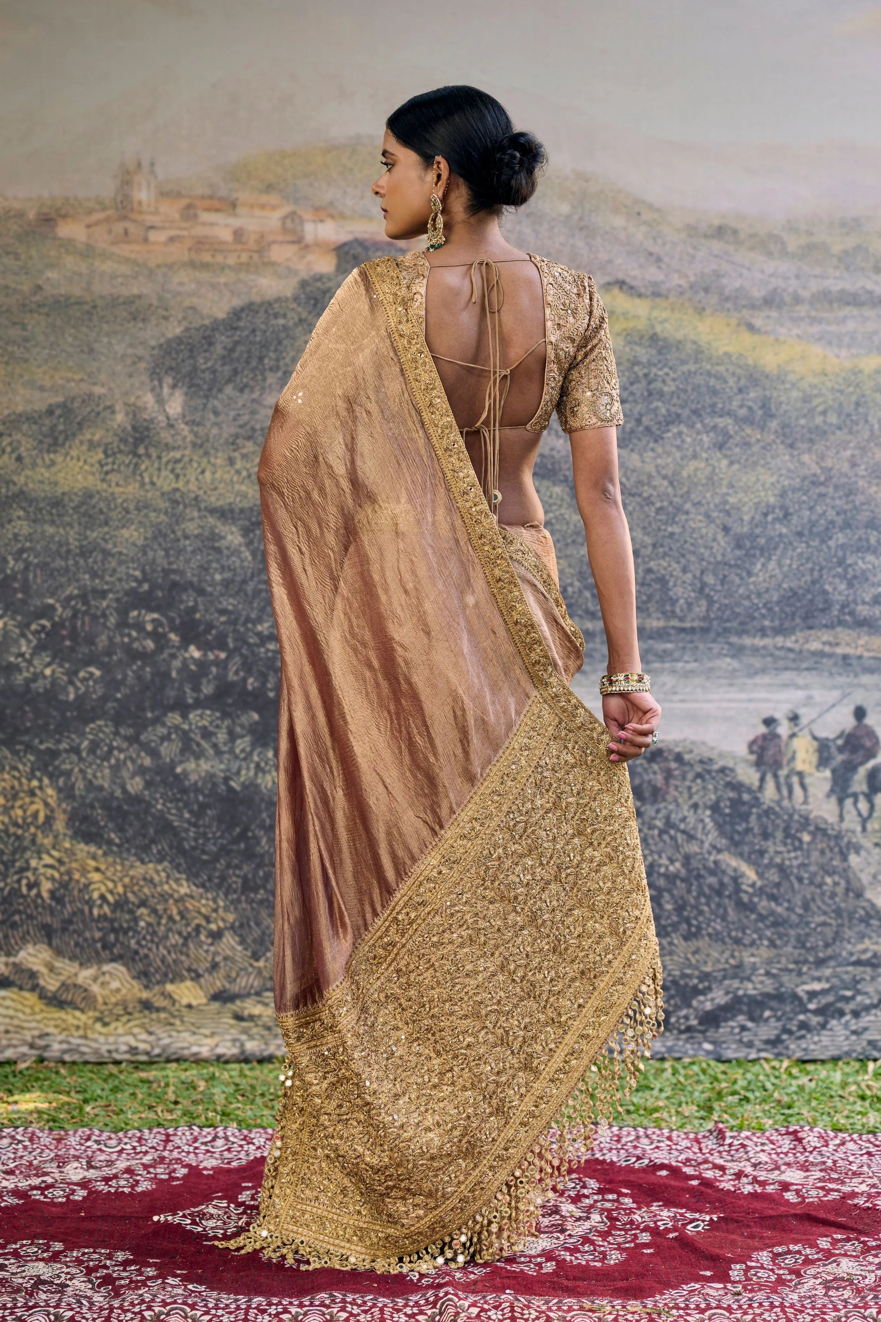 Trinaya Saree Set