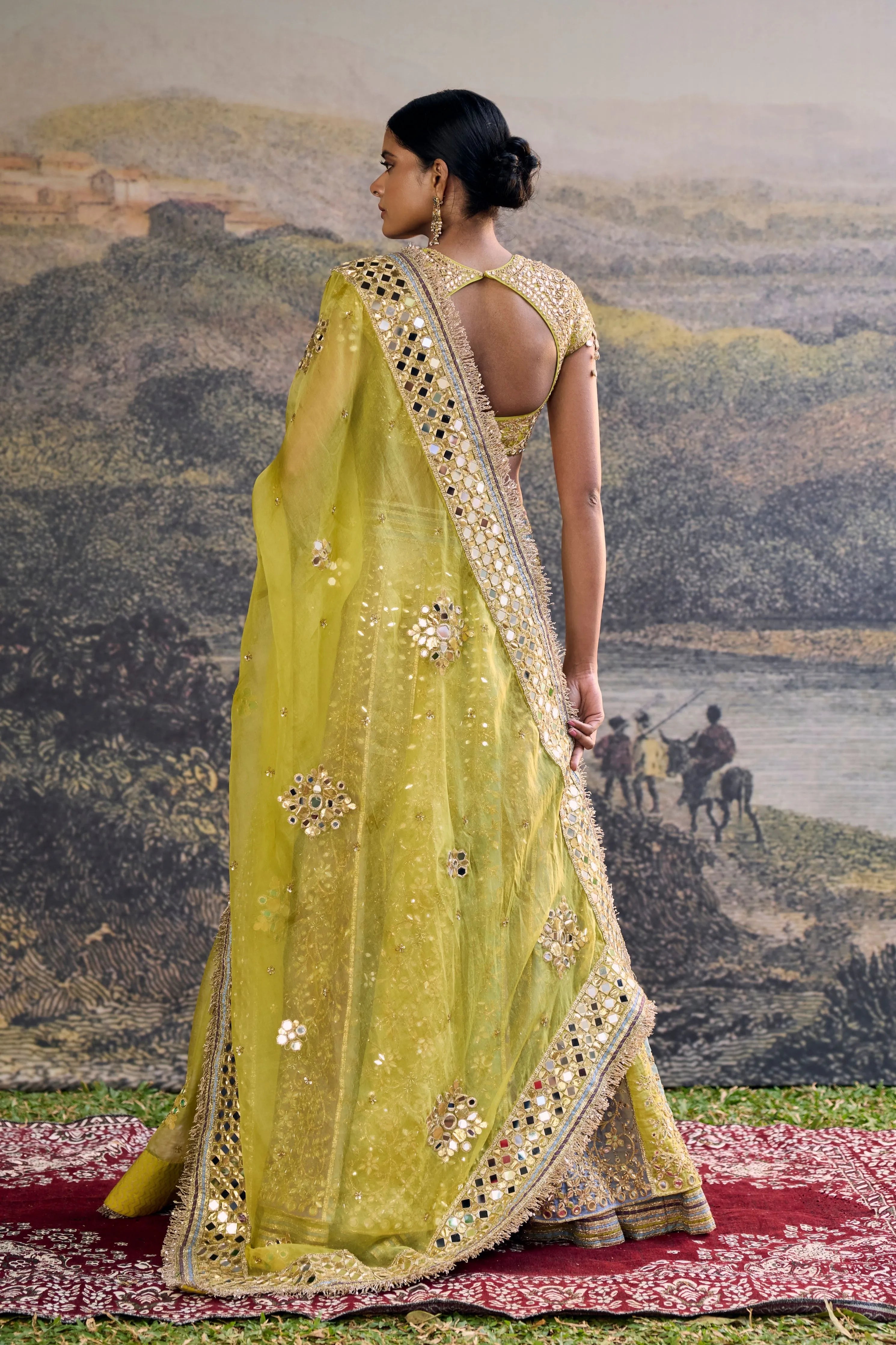 Rang Mahal Mirror Lehenga Set
