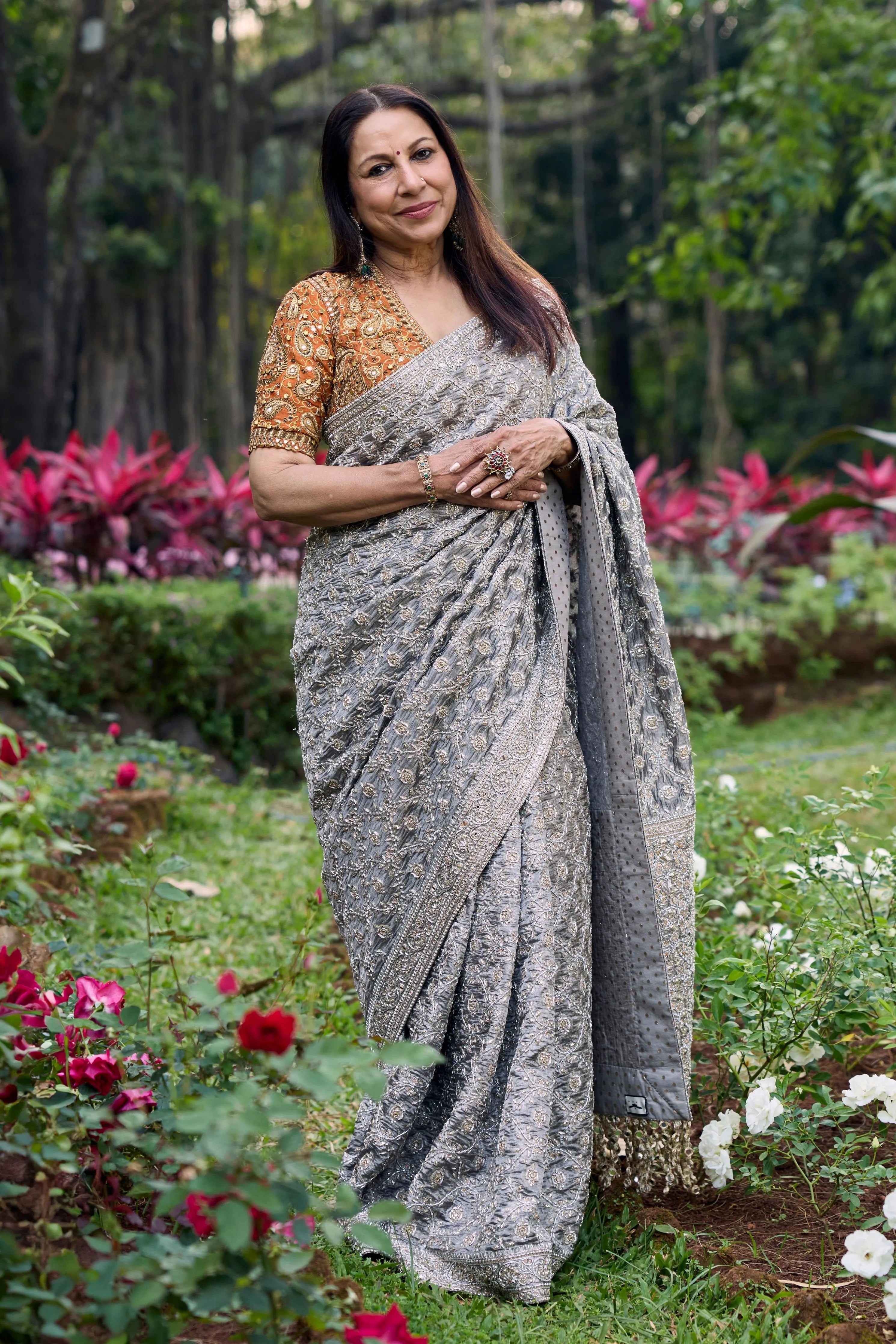 Chandi Rang Heritage Saree Set