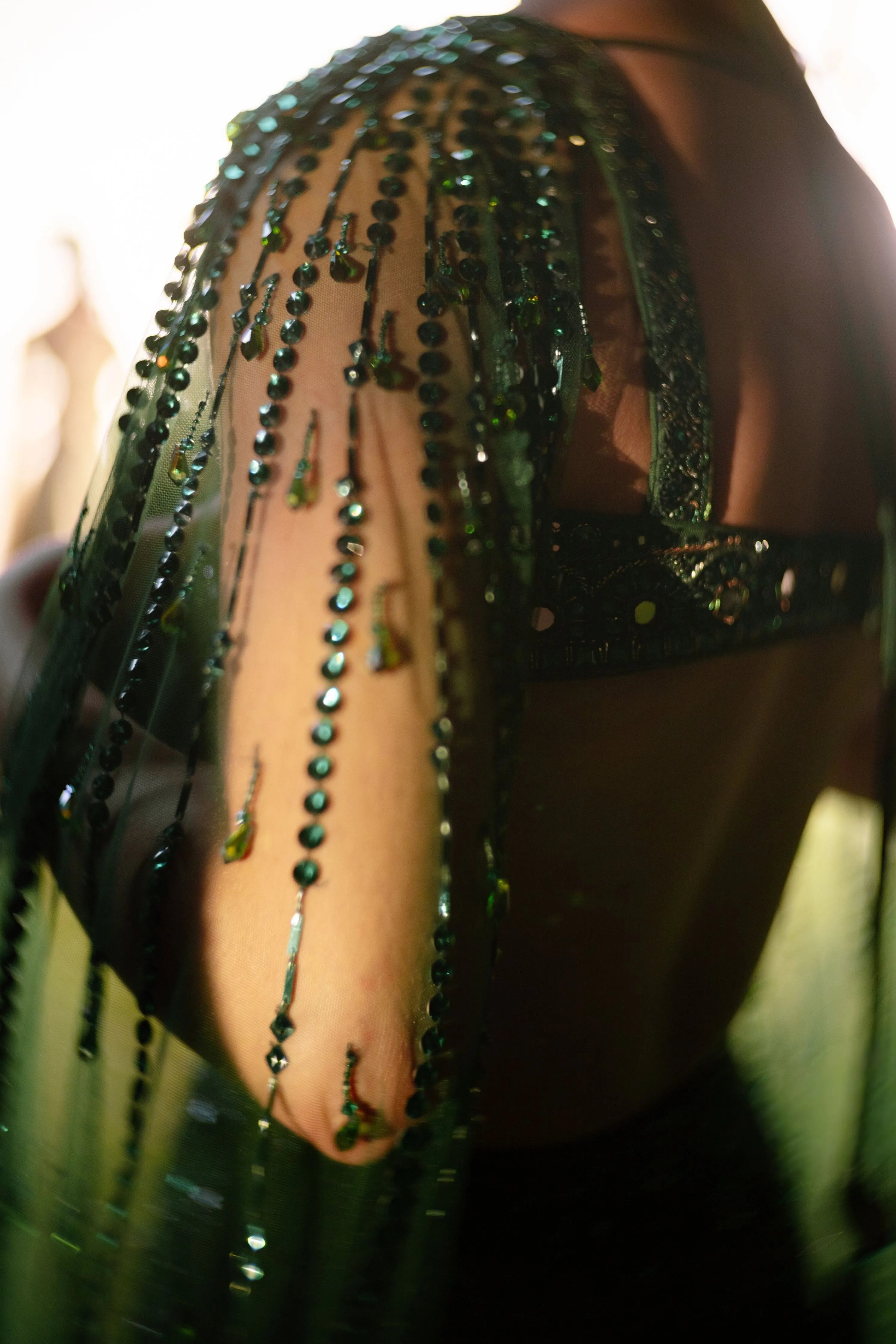 Emerald Élan Lehenga Set