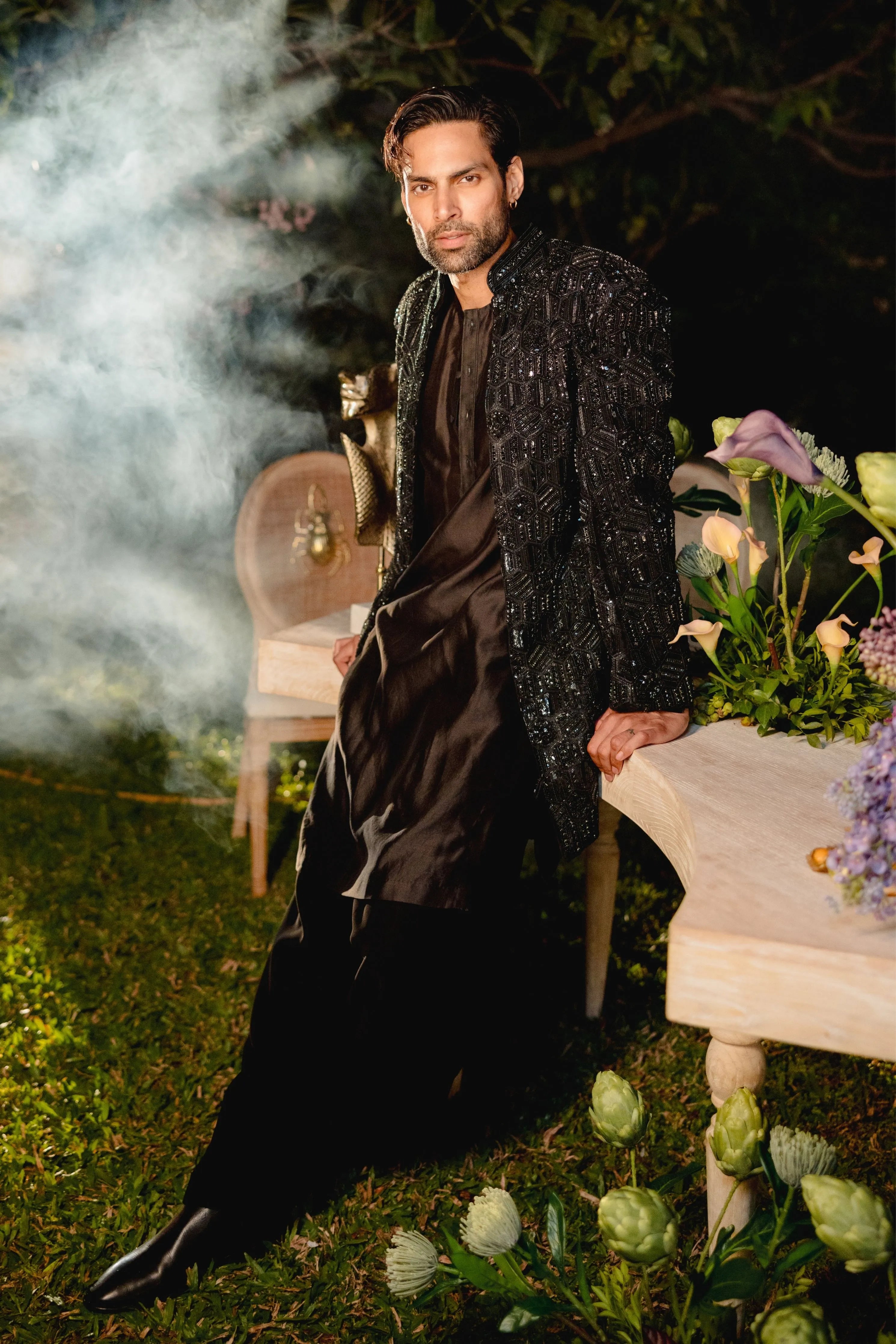 Phantom Edge Kurta Set