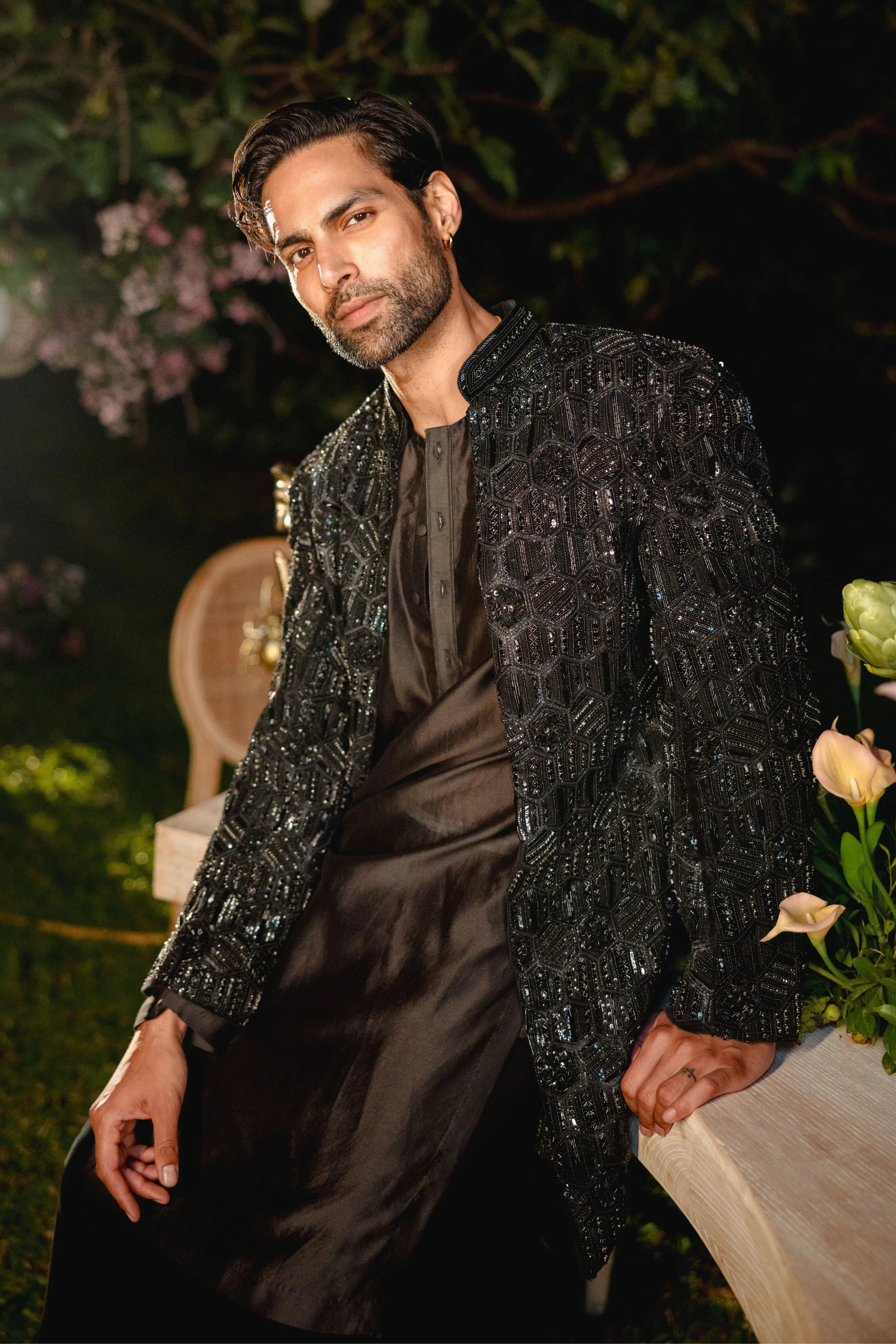 Phantom Edge Kurta Set