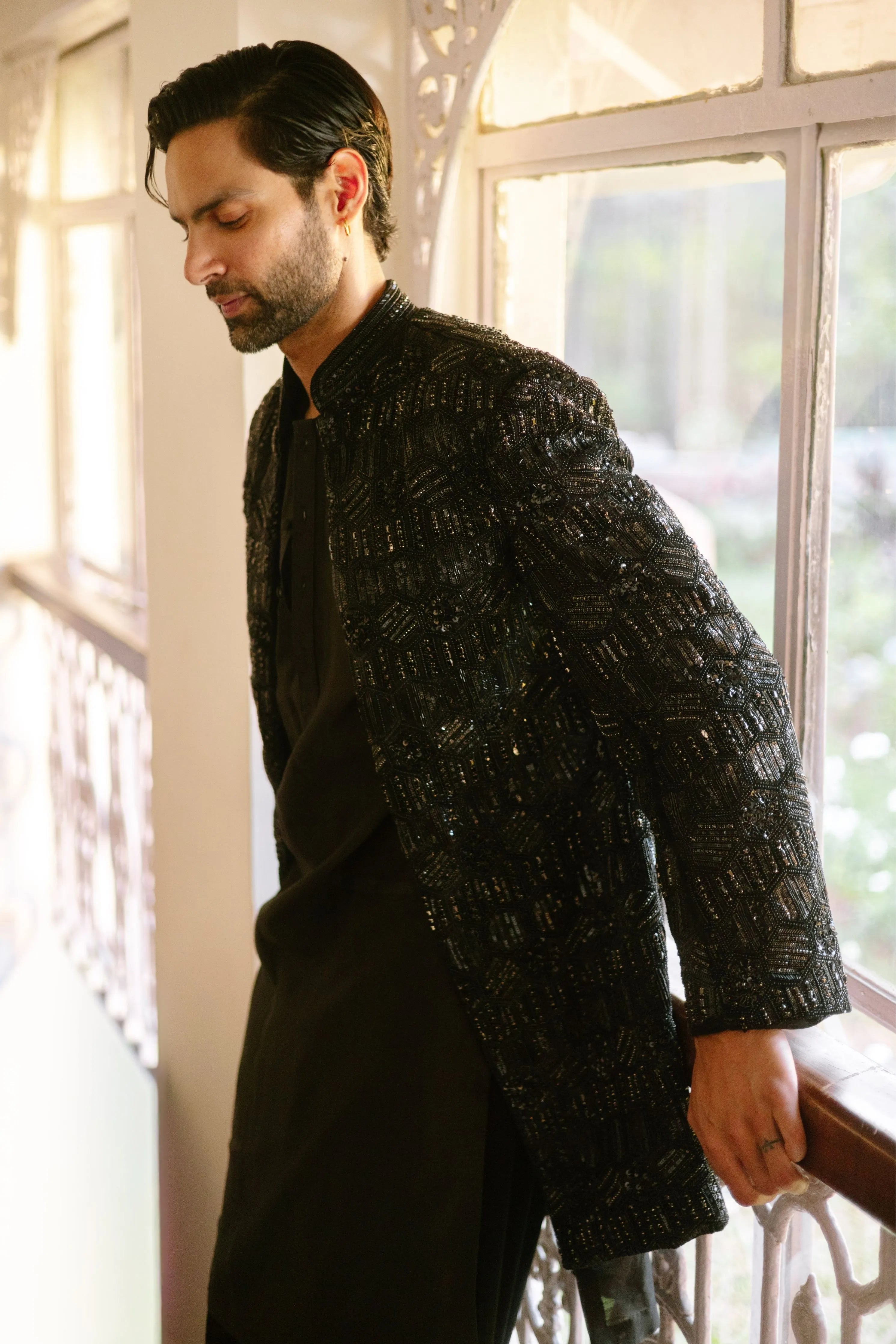 Phantom Edge Kurta Set
