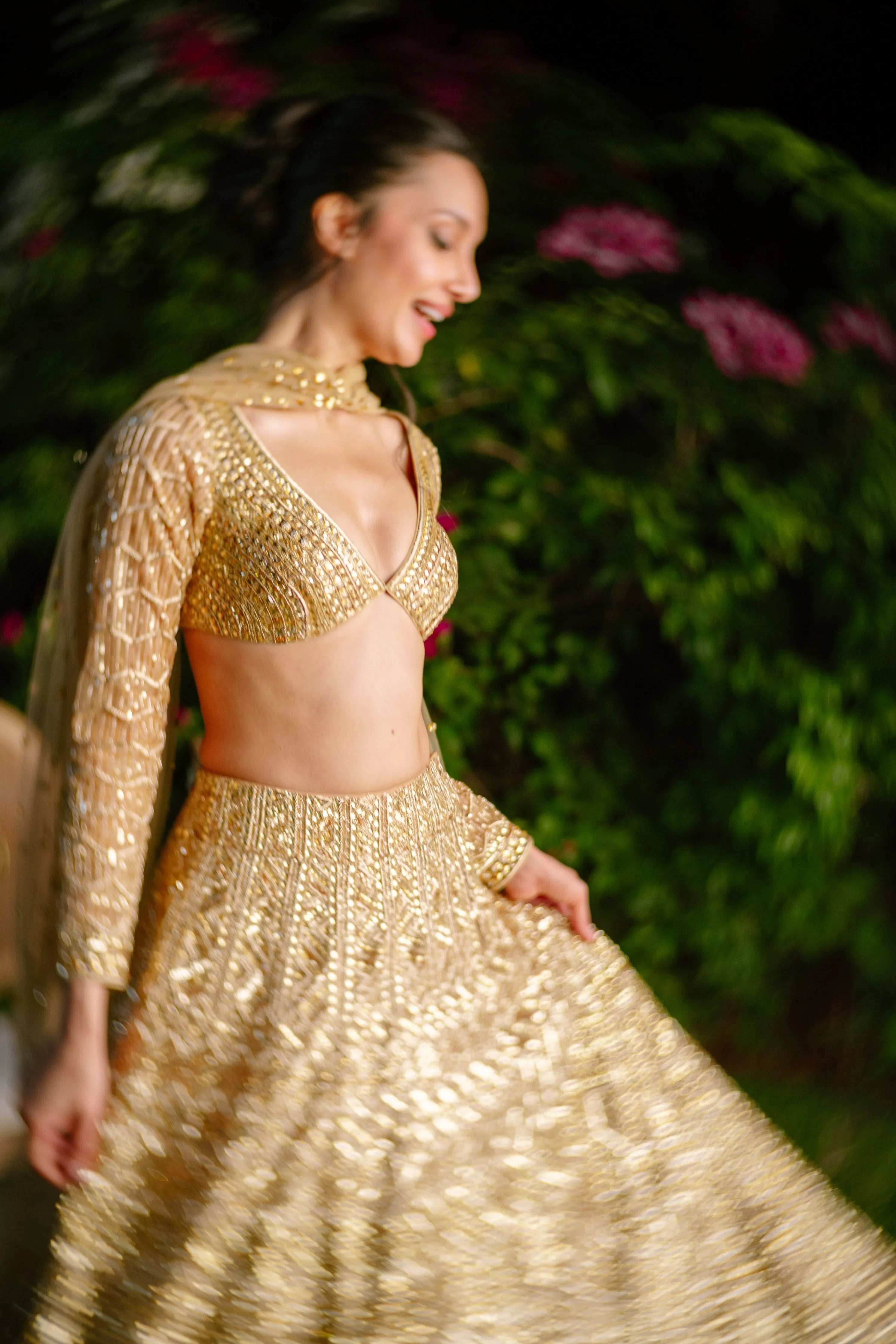 Golden Reverie Lehenga Set