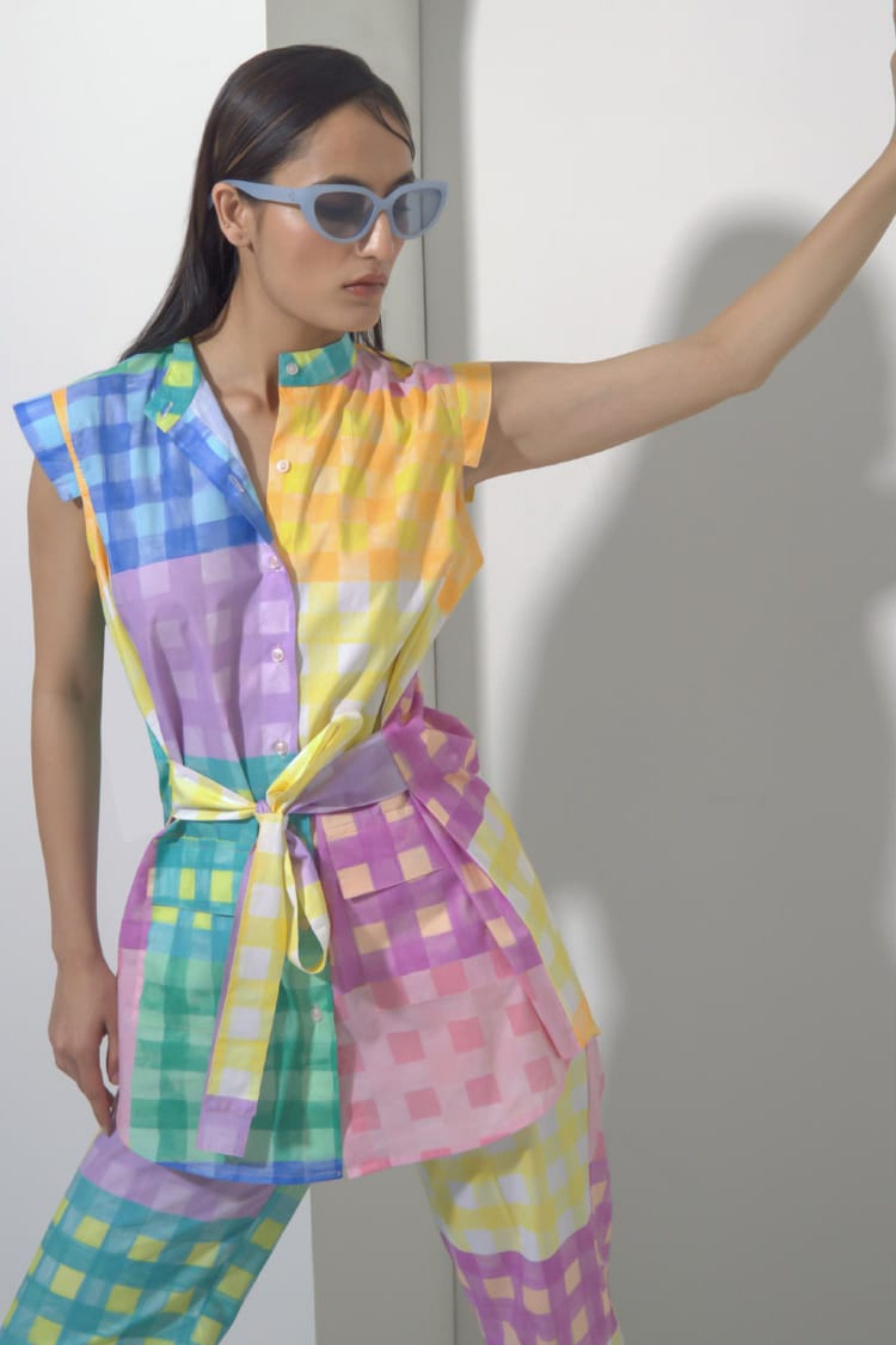 Vibrant Checks Co-Ord Set
