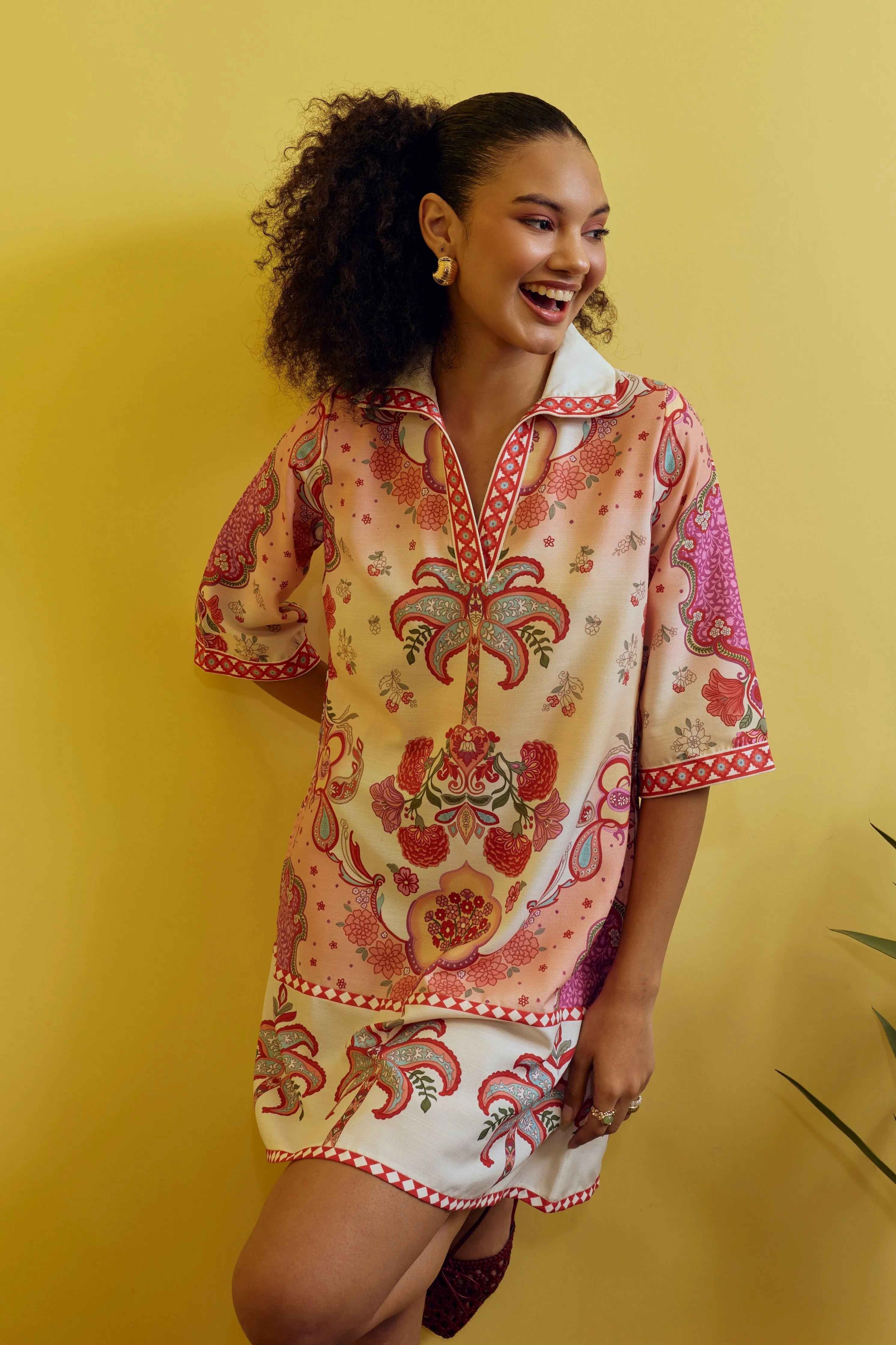Soleil Poppy Dress