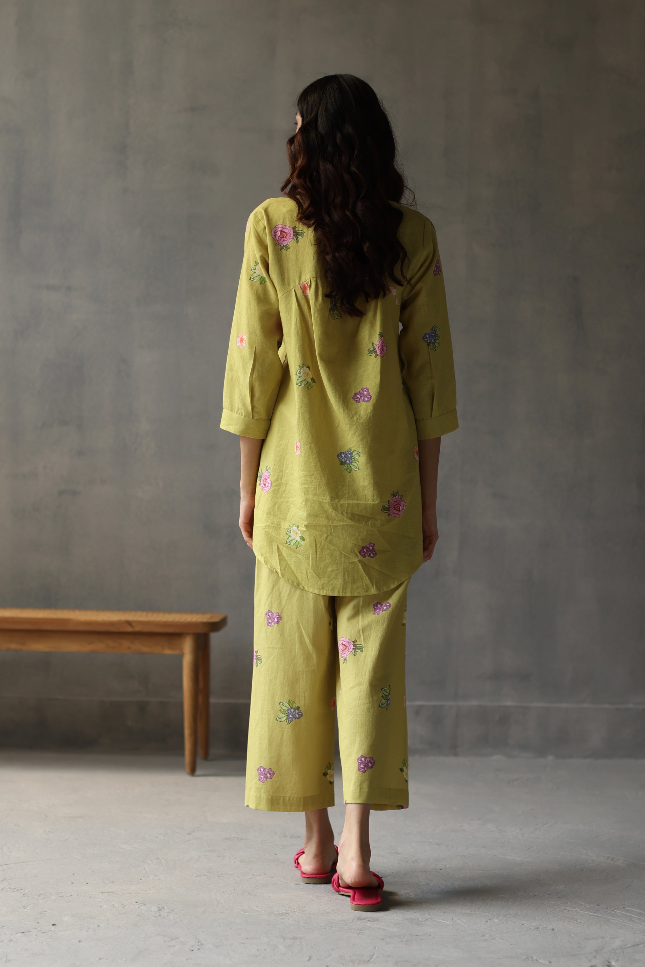 Water Lily Pants Lime