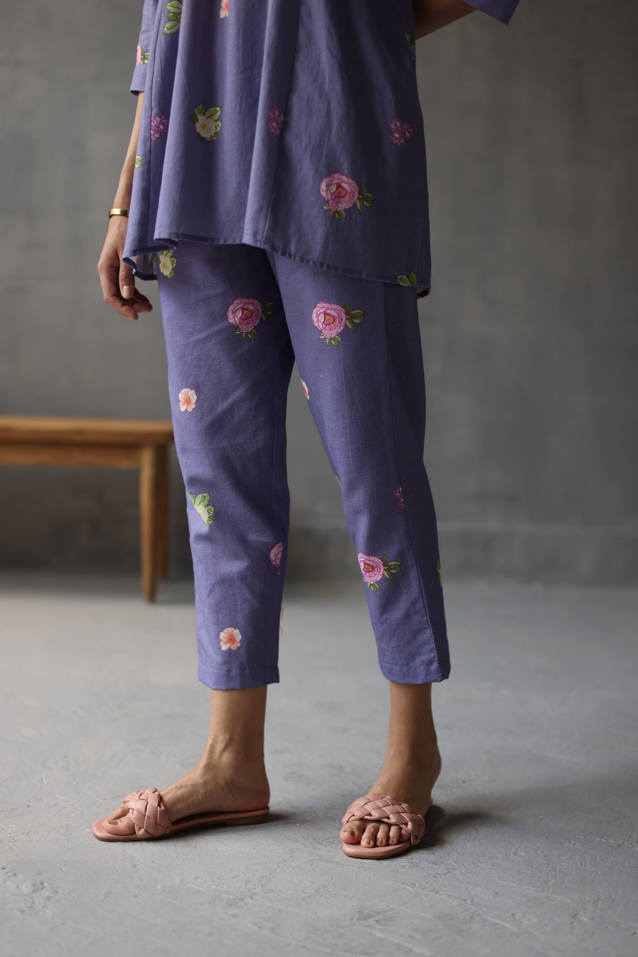 Water Lily Pants Periwinkle