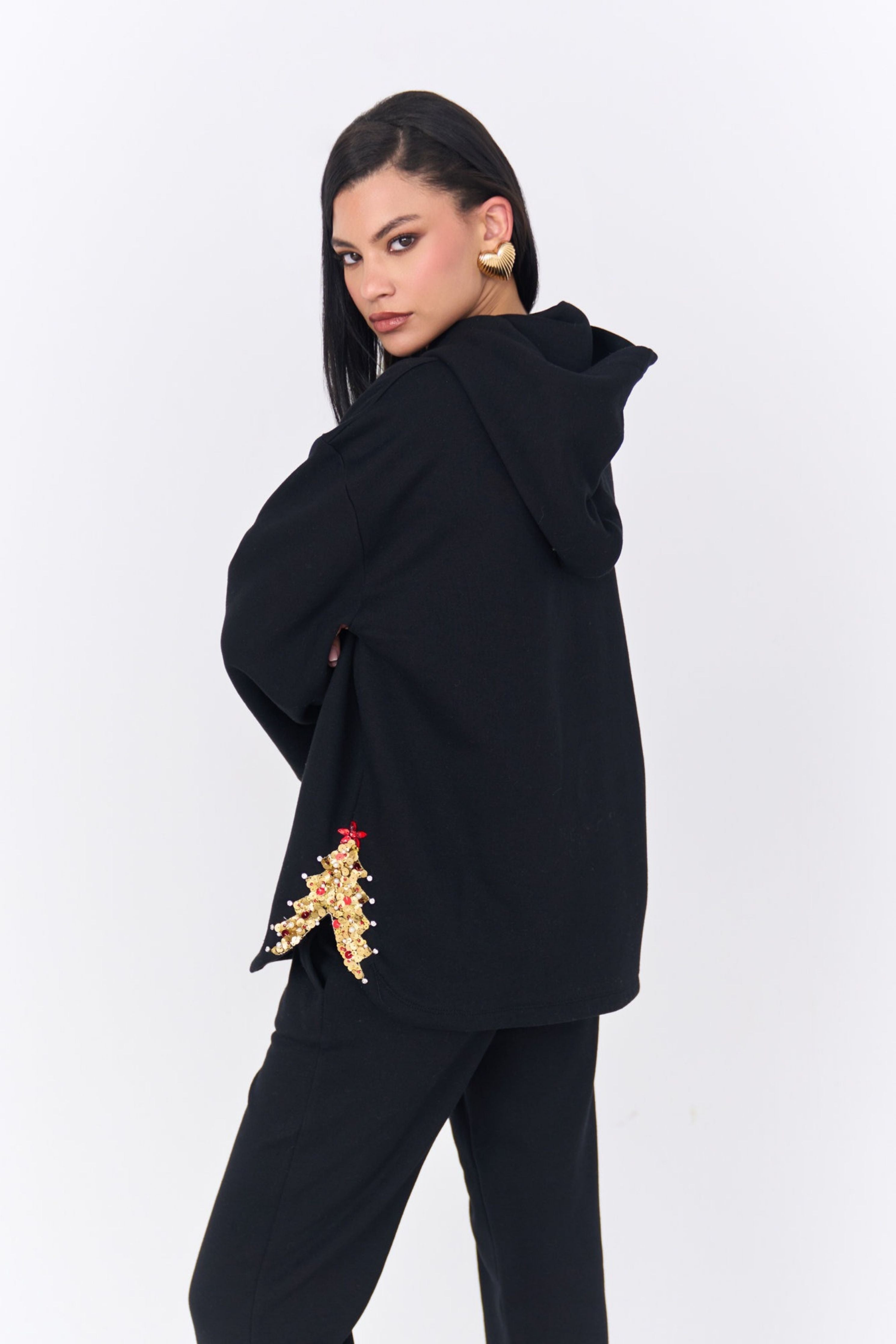 Holly Christmas Jogger Set