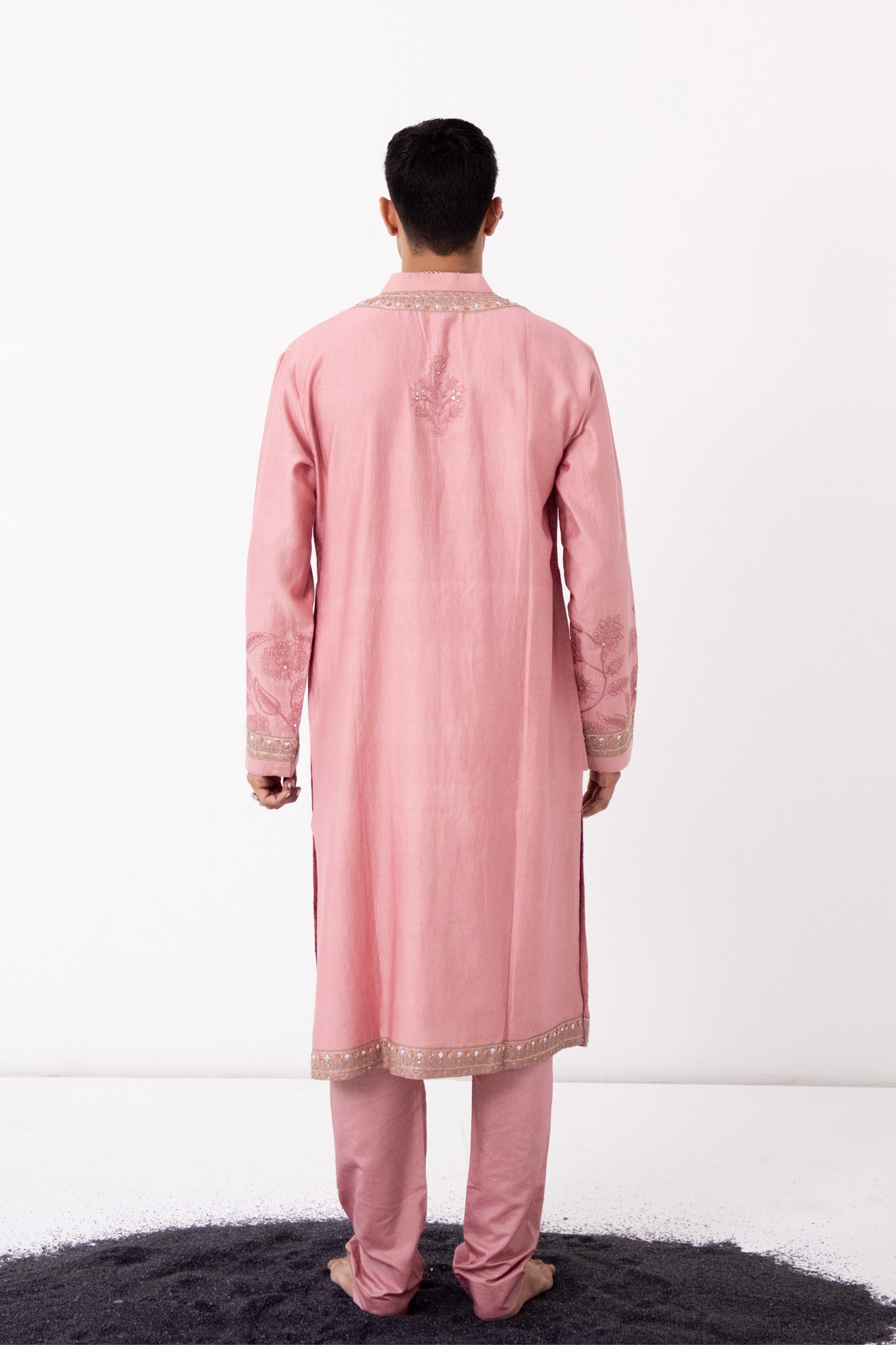 Old Rose Rosy Kurta Set