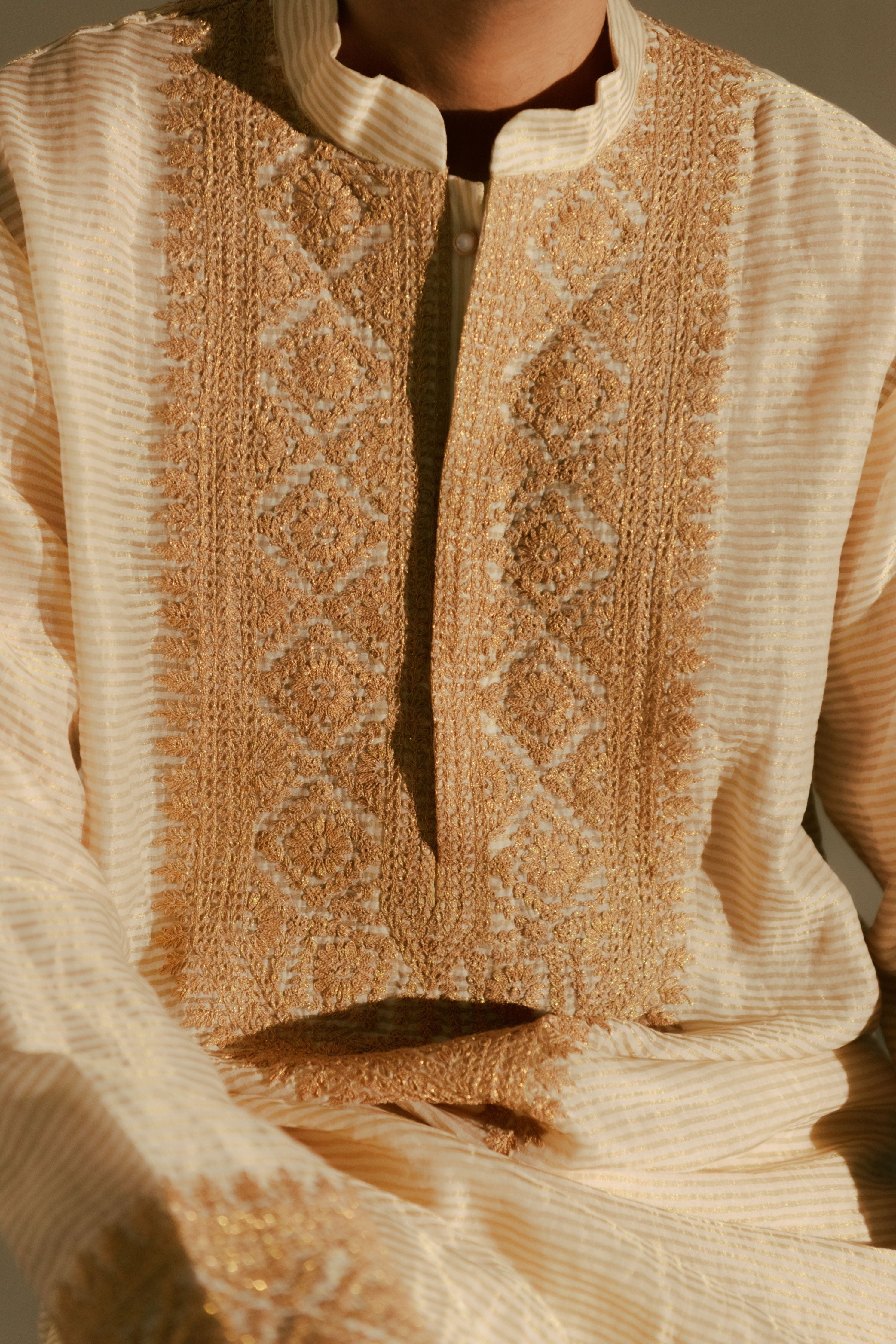 Ivory Garland Gala Kurta Set