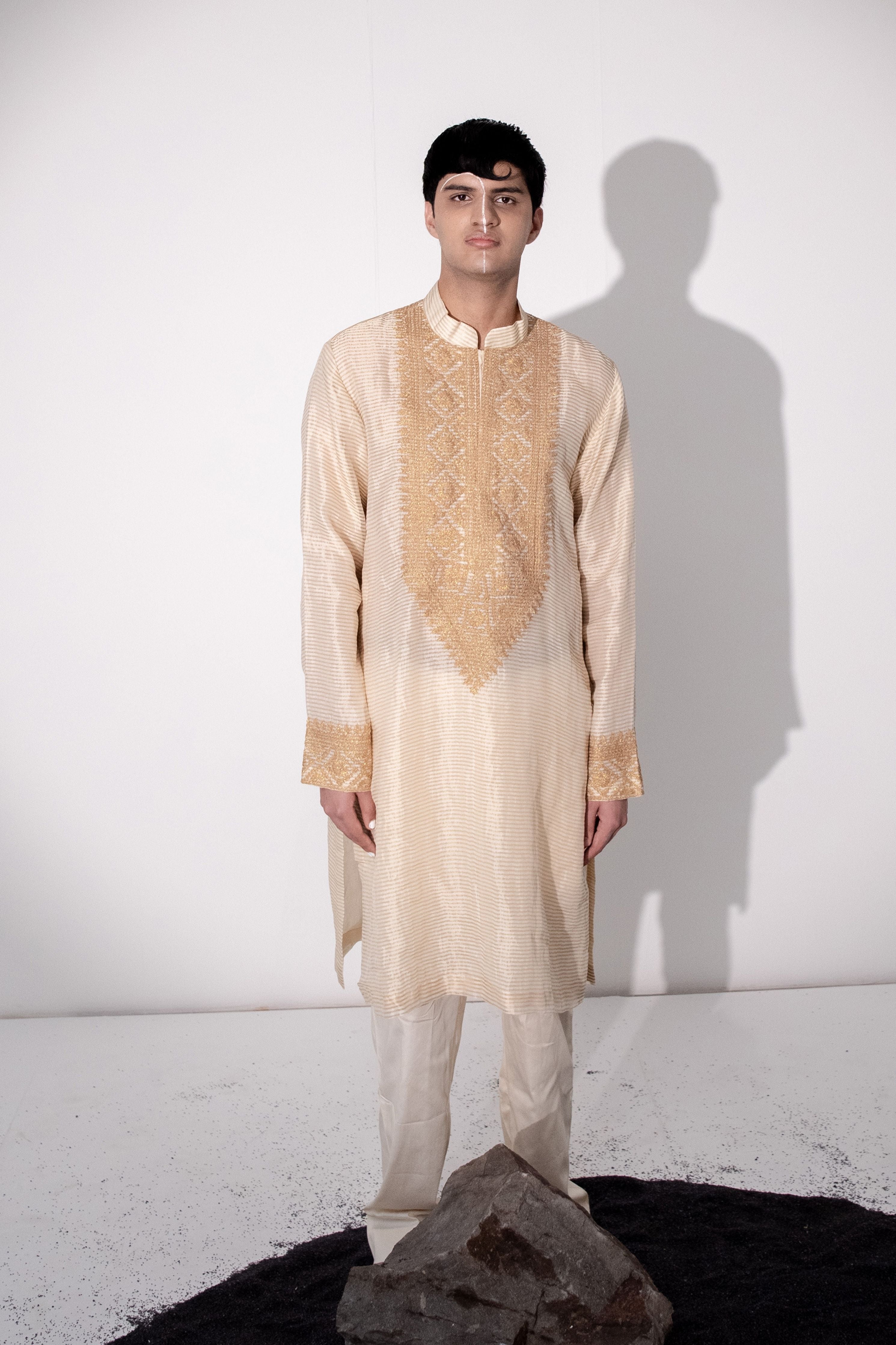 Ivory Garland Gala Kurta Set