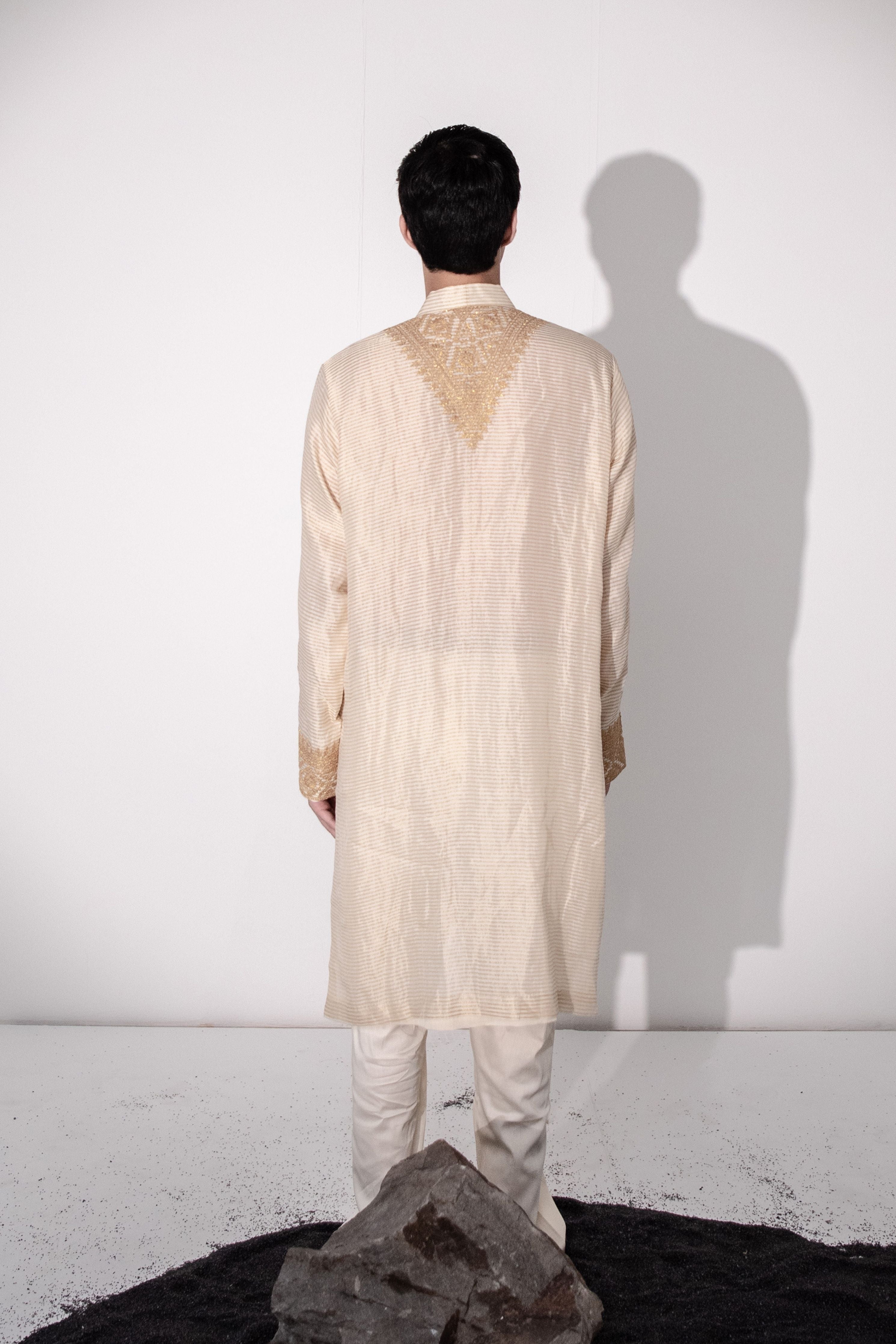 Ivory Garland Gala Kurta Set