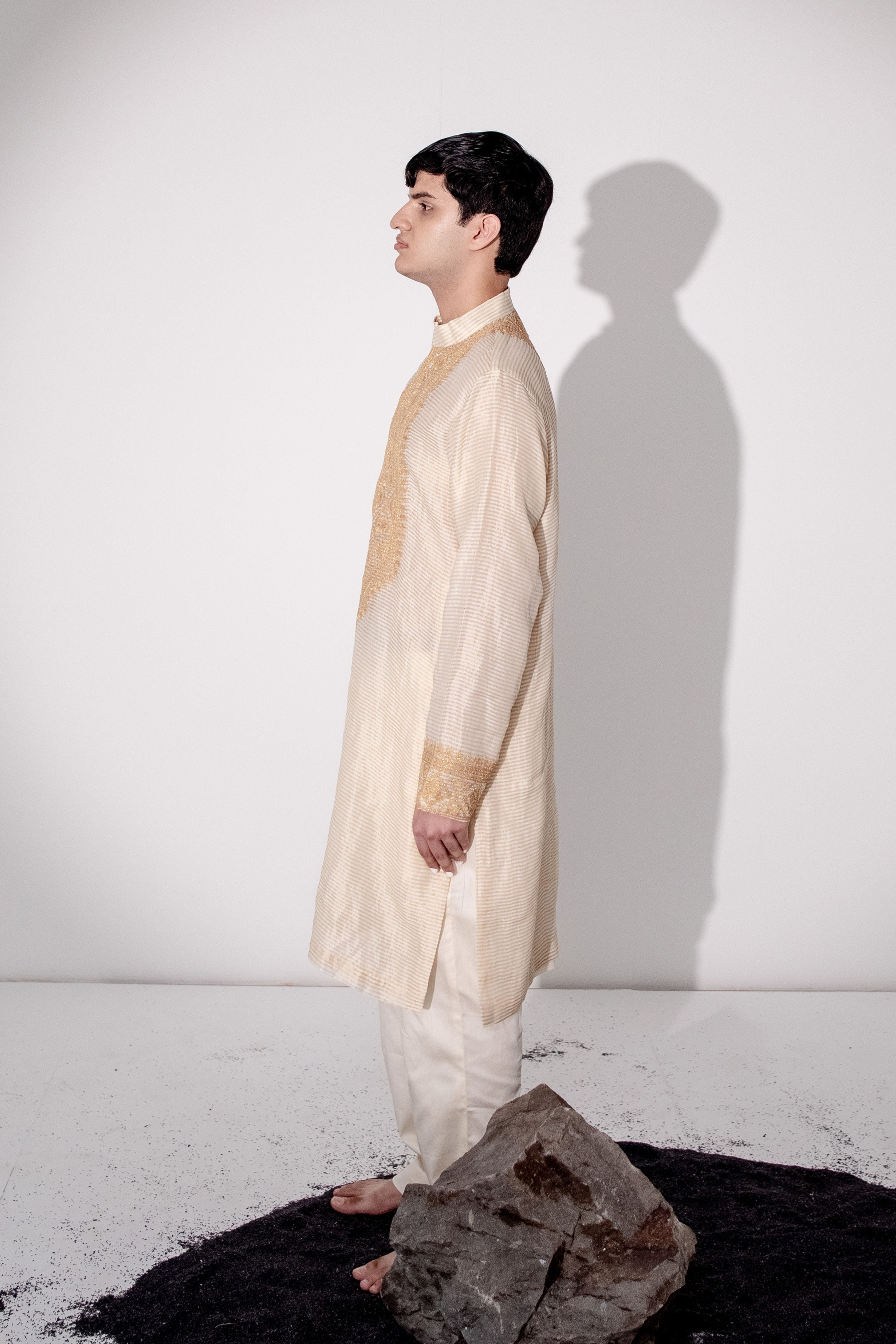 Ivory Garland Gala Kurta Set
