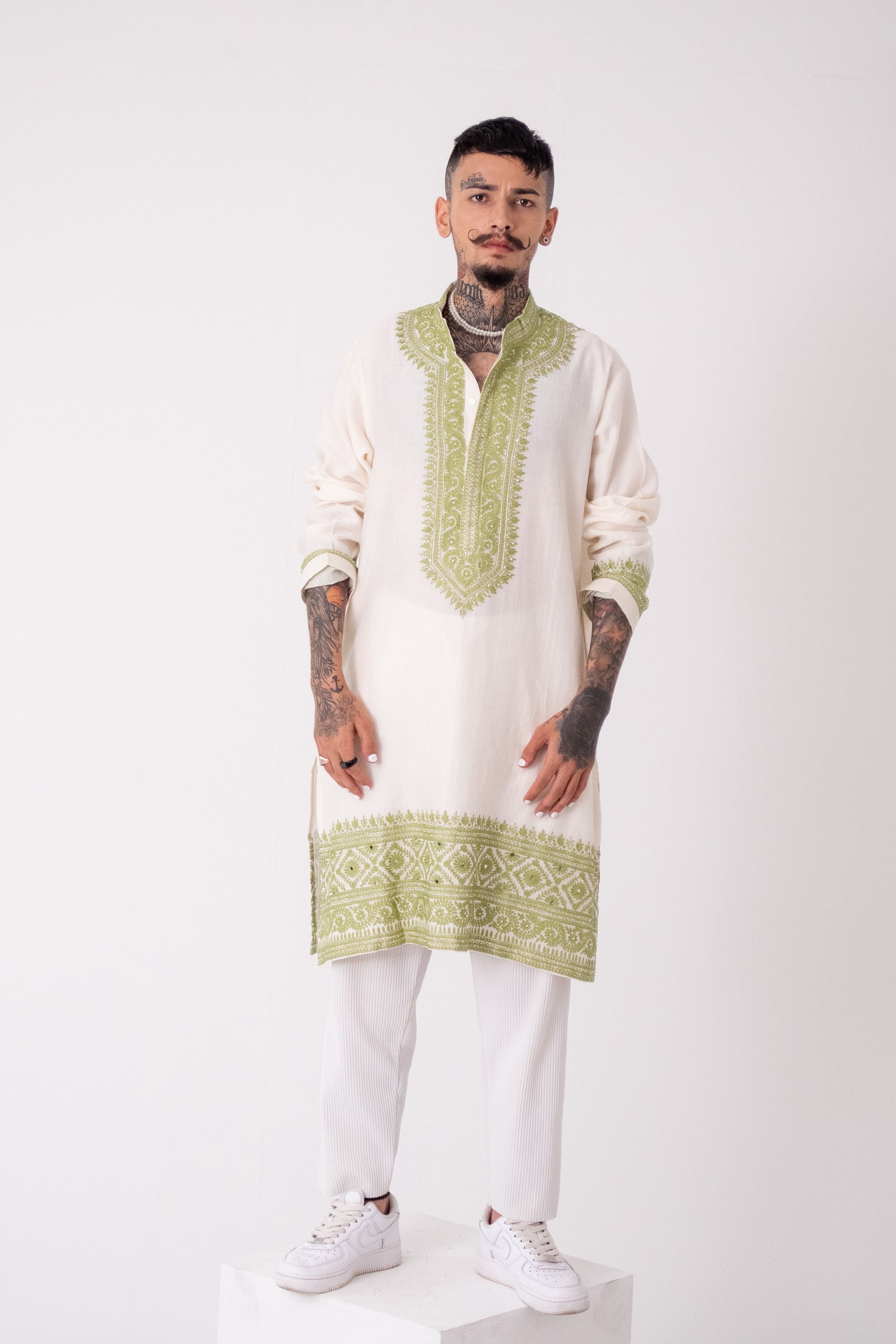 Ivory Kurta Set