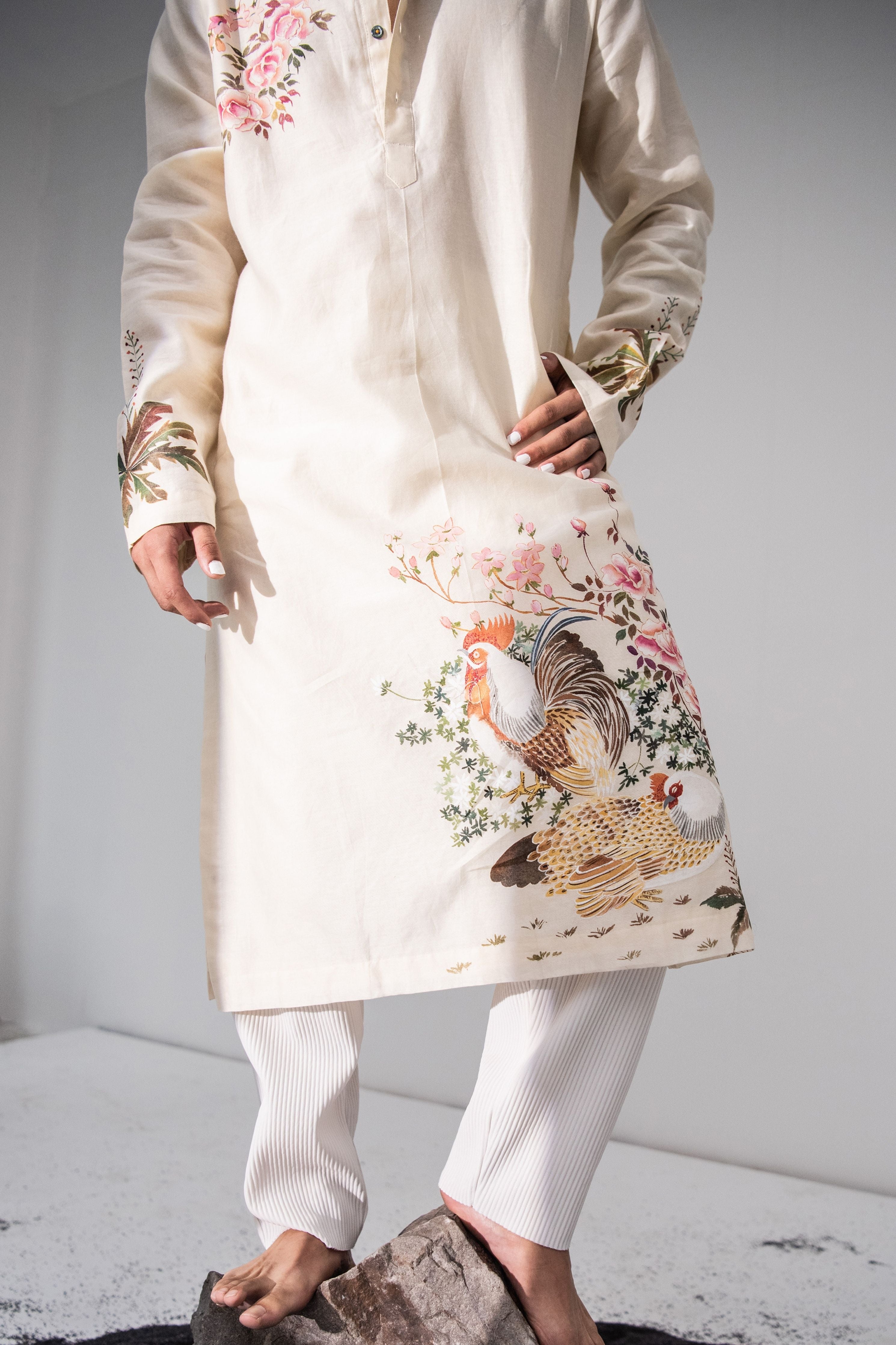 Rooster Call Kurta Set