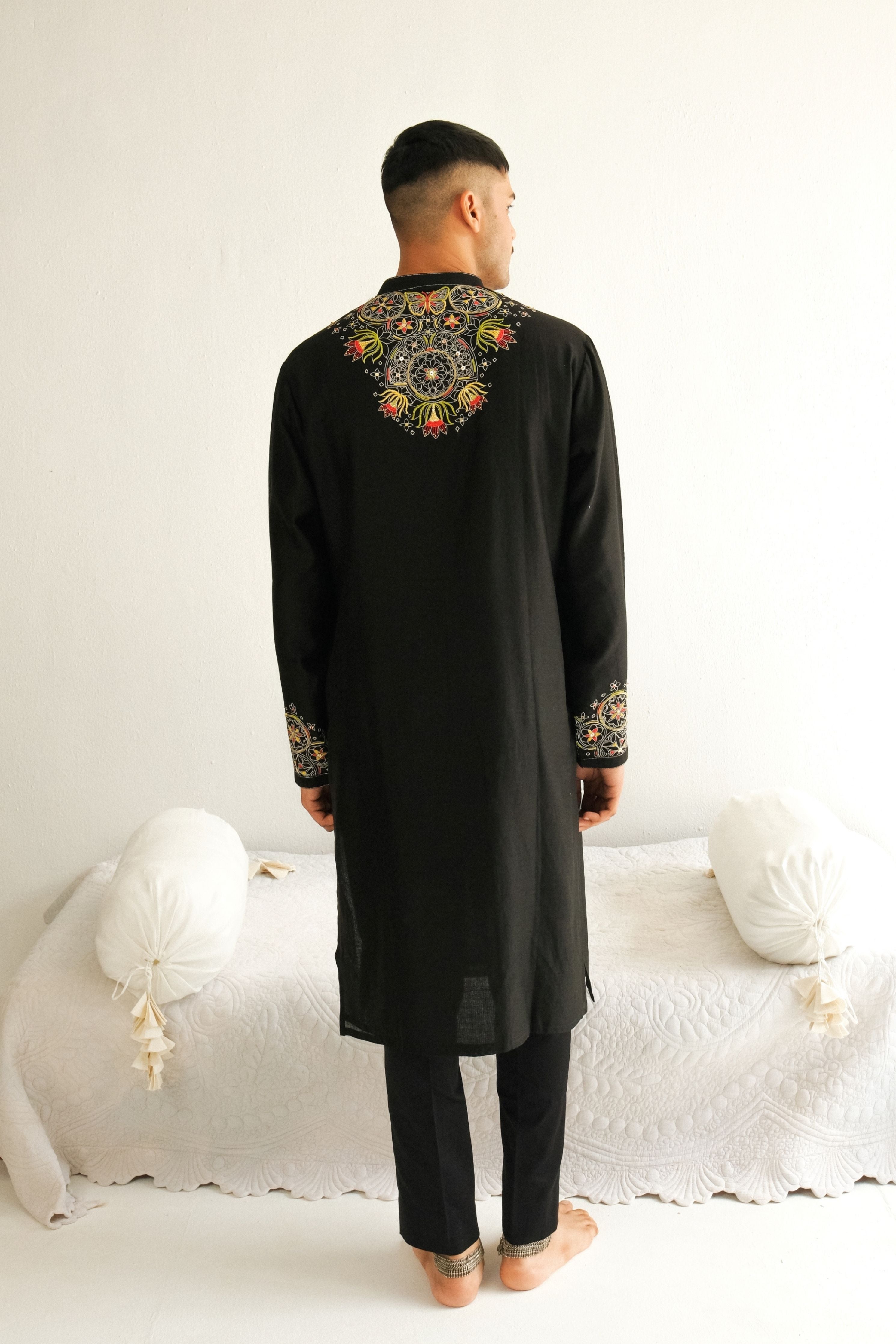 Black Kurta Set