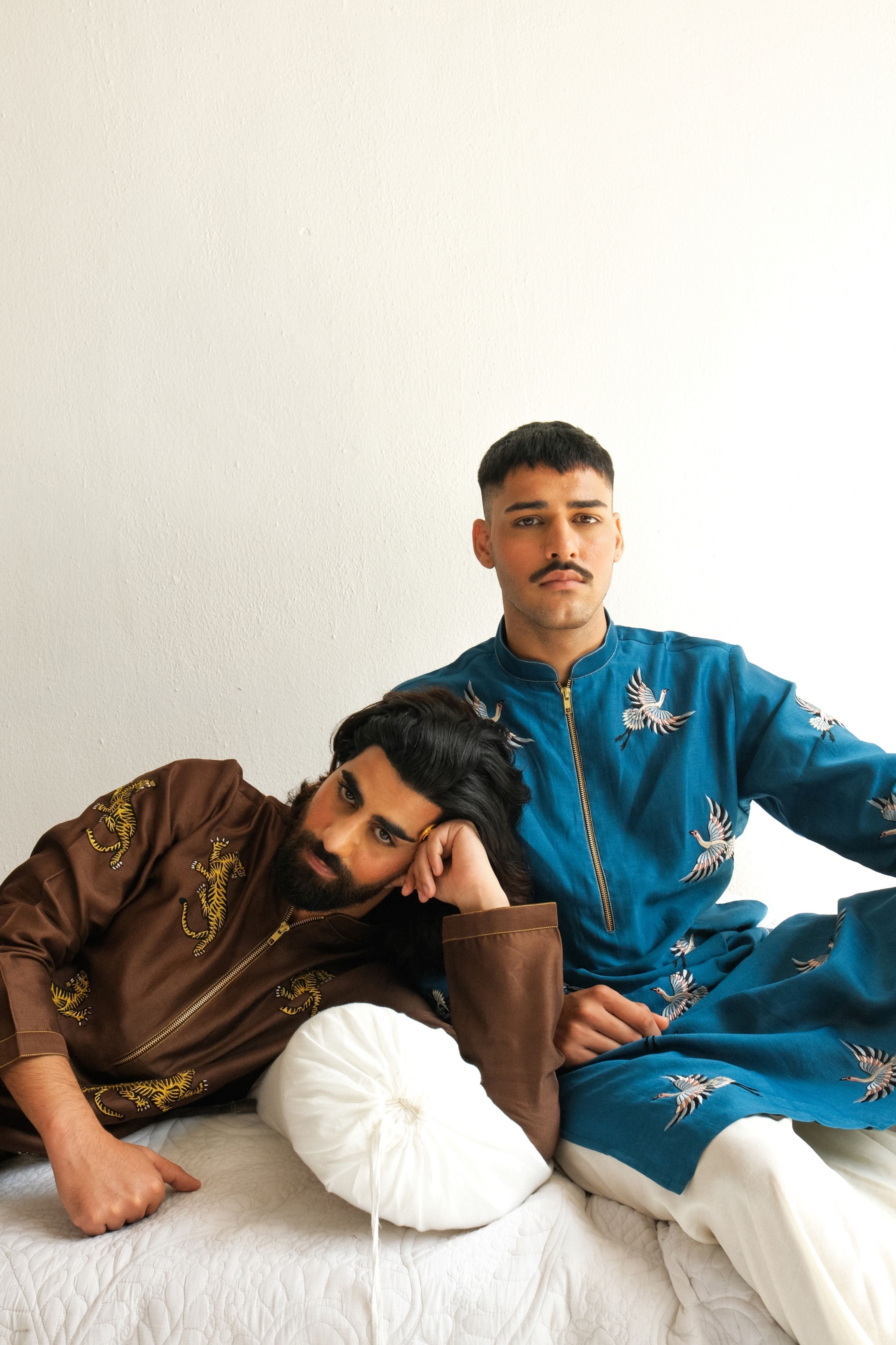 Teal blue Kurta Set
