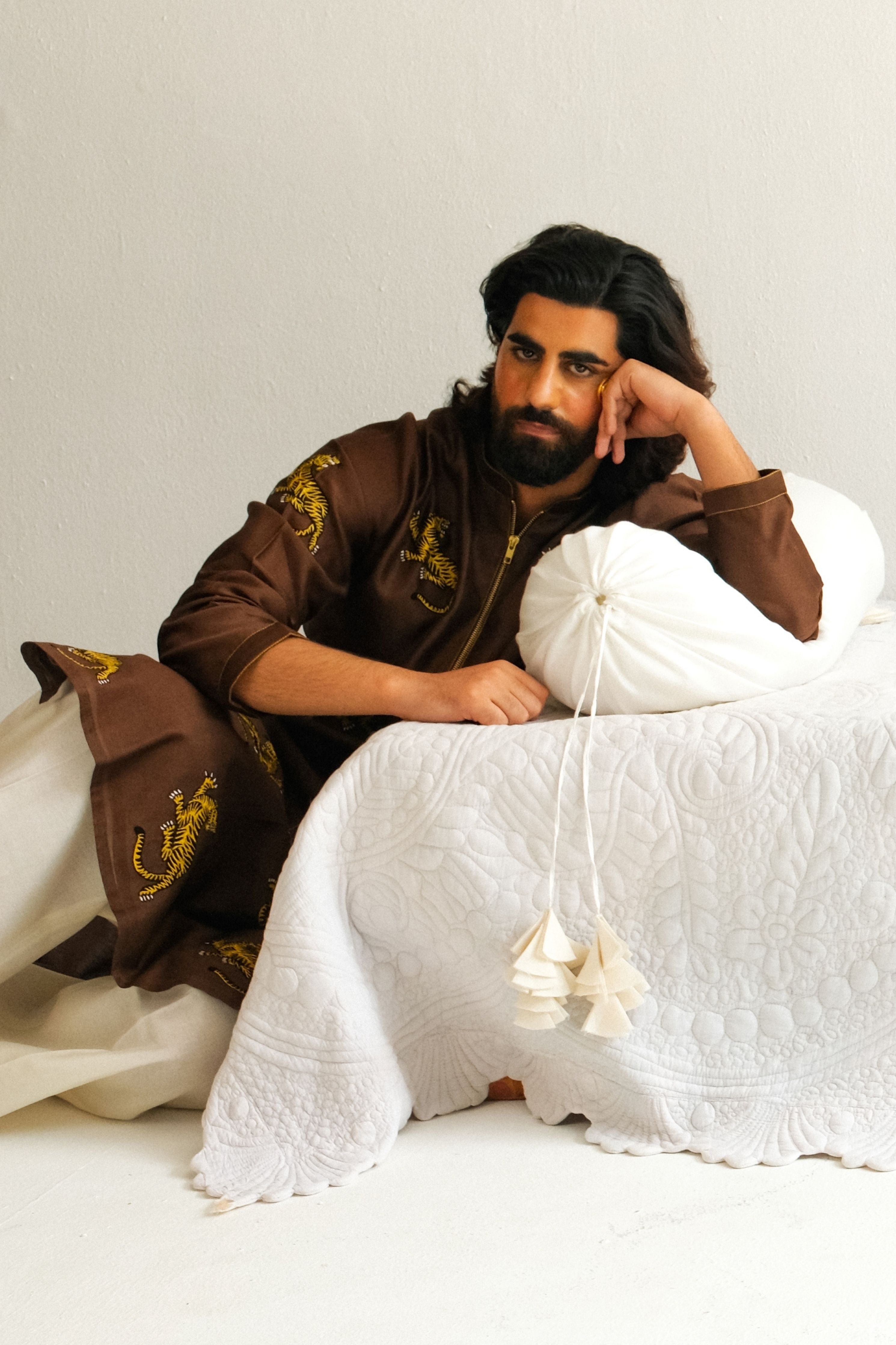 Choclate Kurta Set