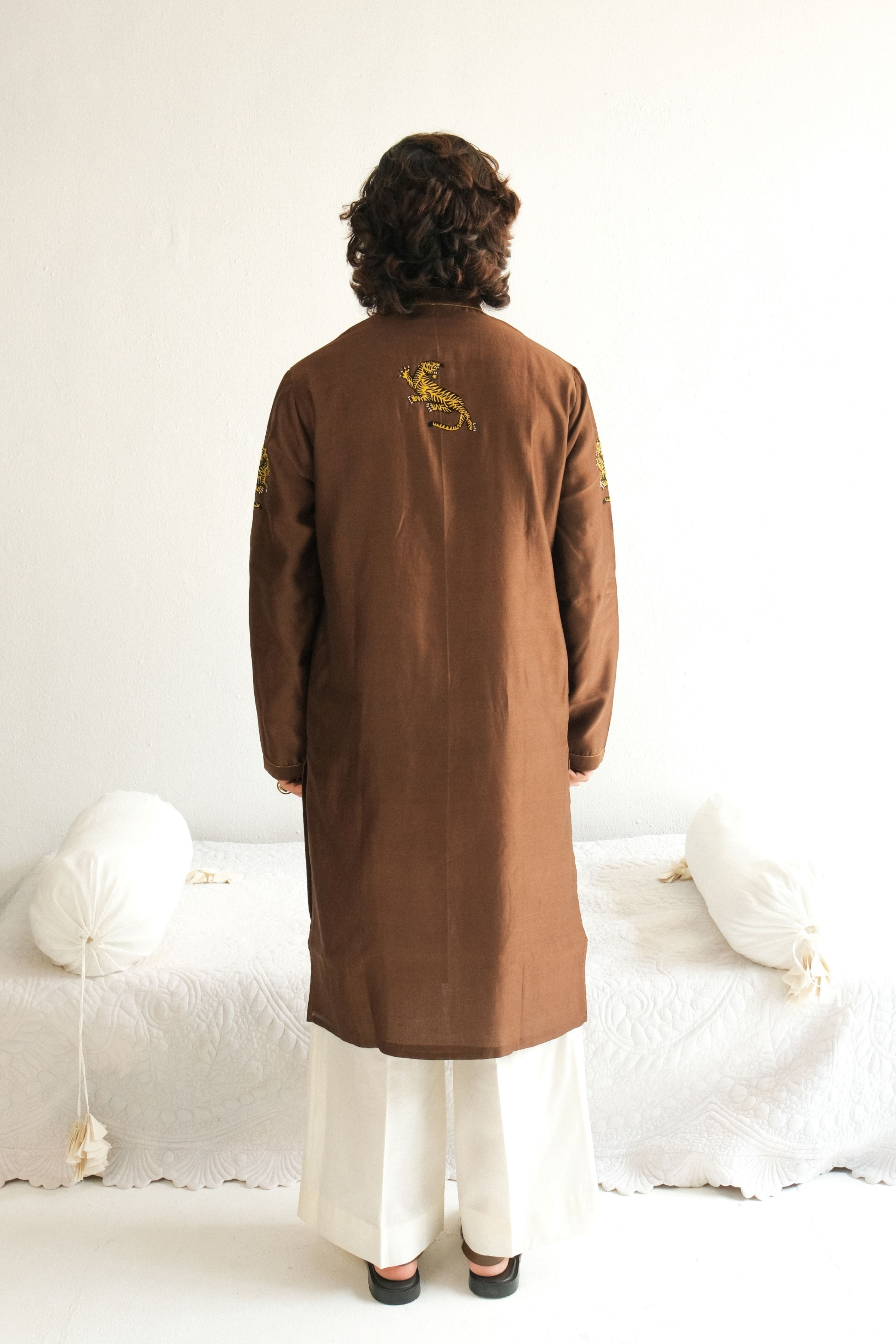 Choclate Kurta Set