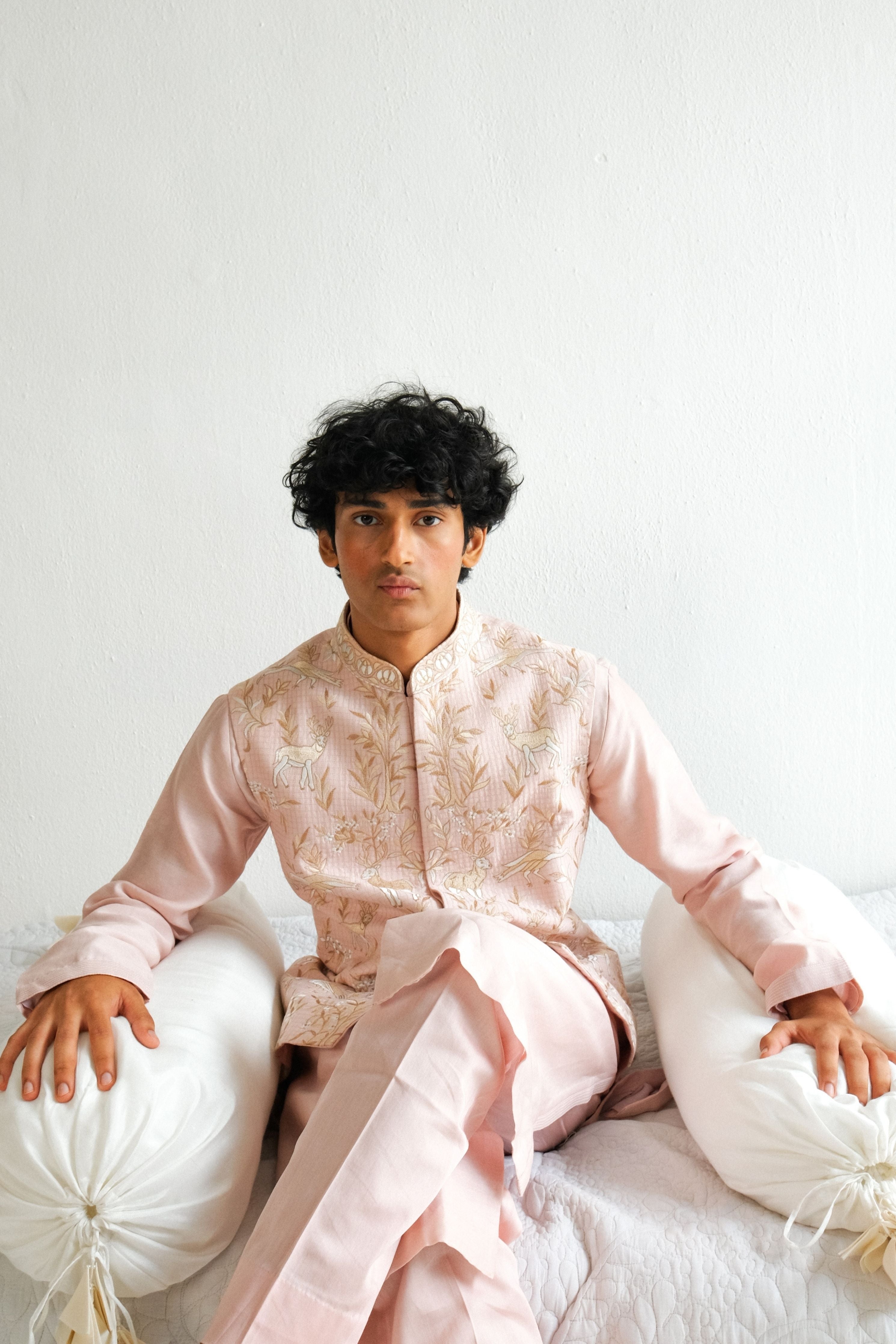 Pale Pink Kurta Set