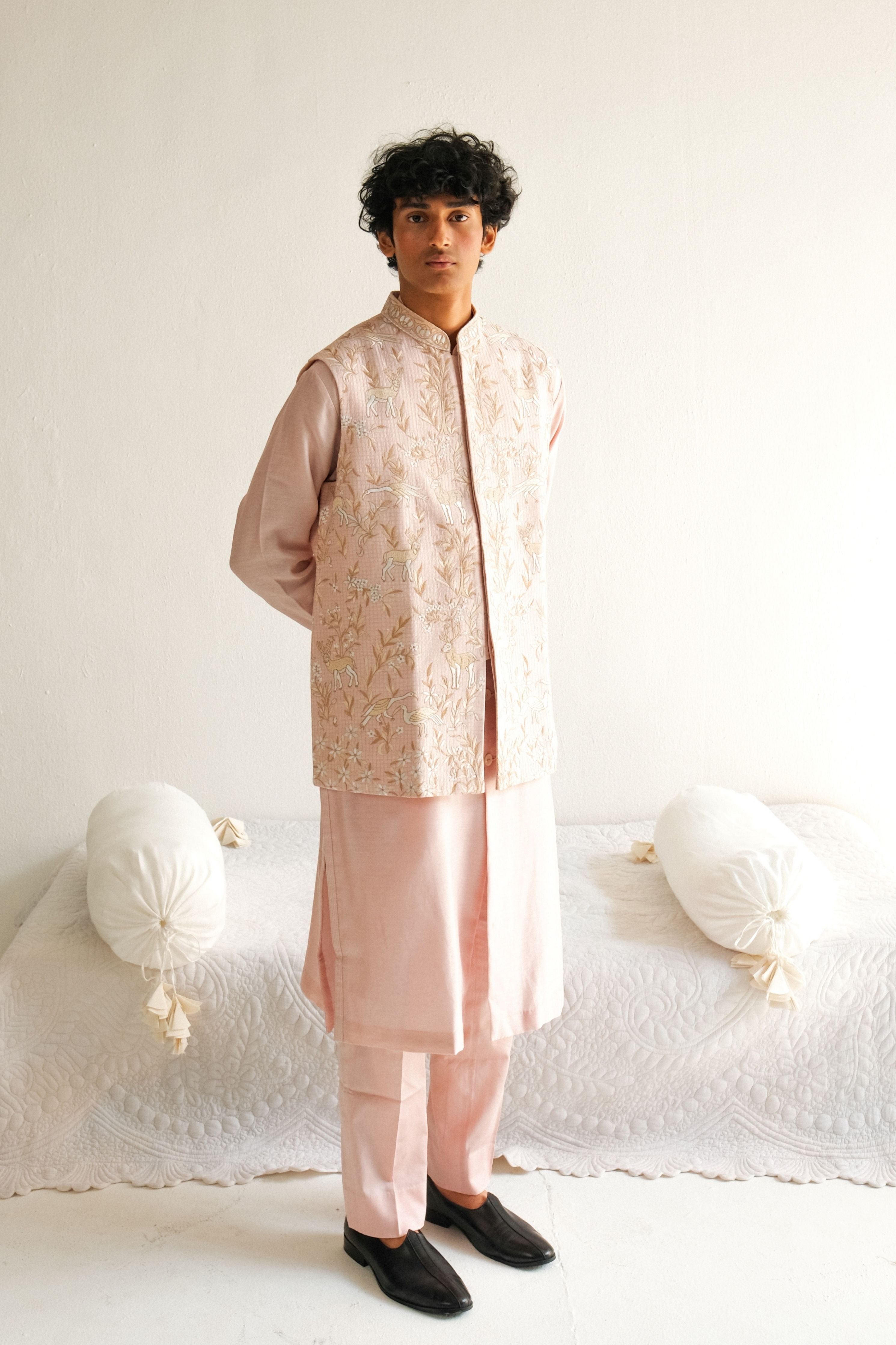 Pale Pink Kurta Set