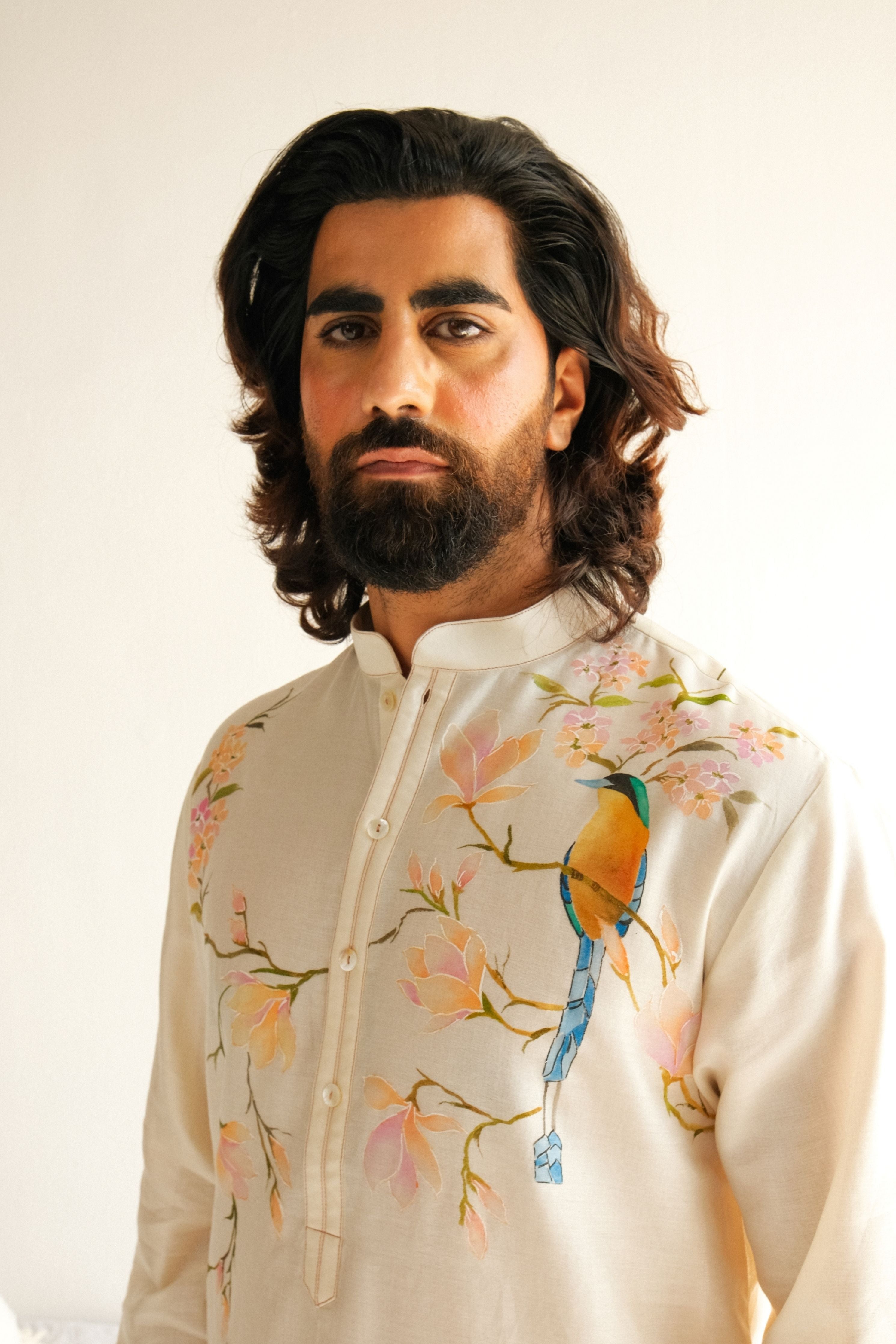 Chanderi Handloom Kurta Set