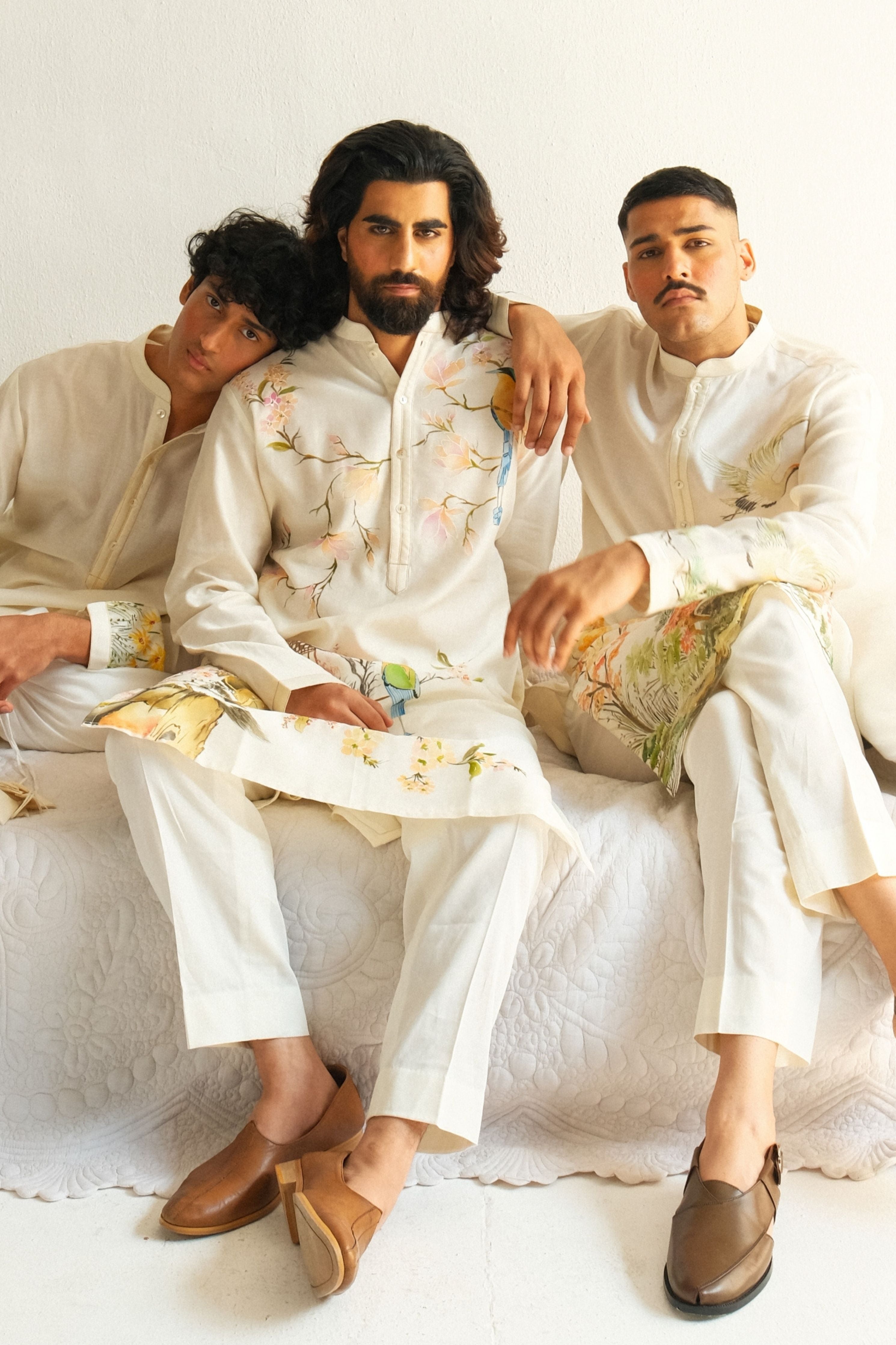 Chanderi Handloom Kurta Set