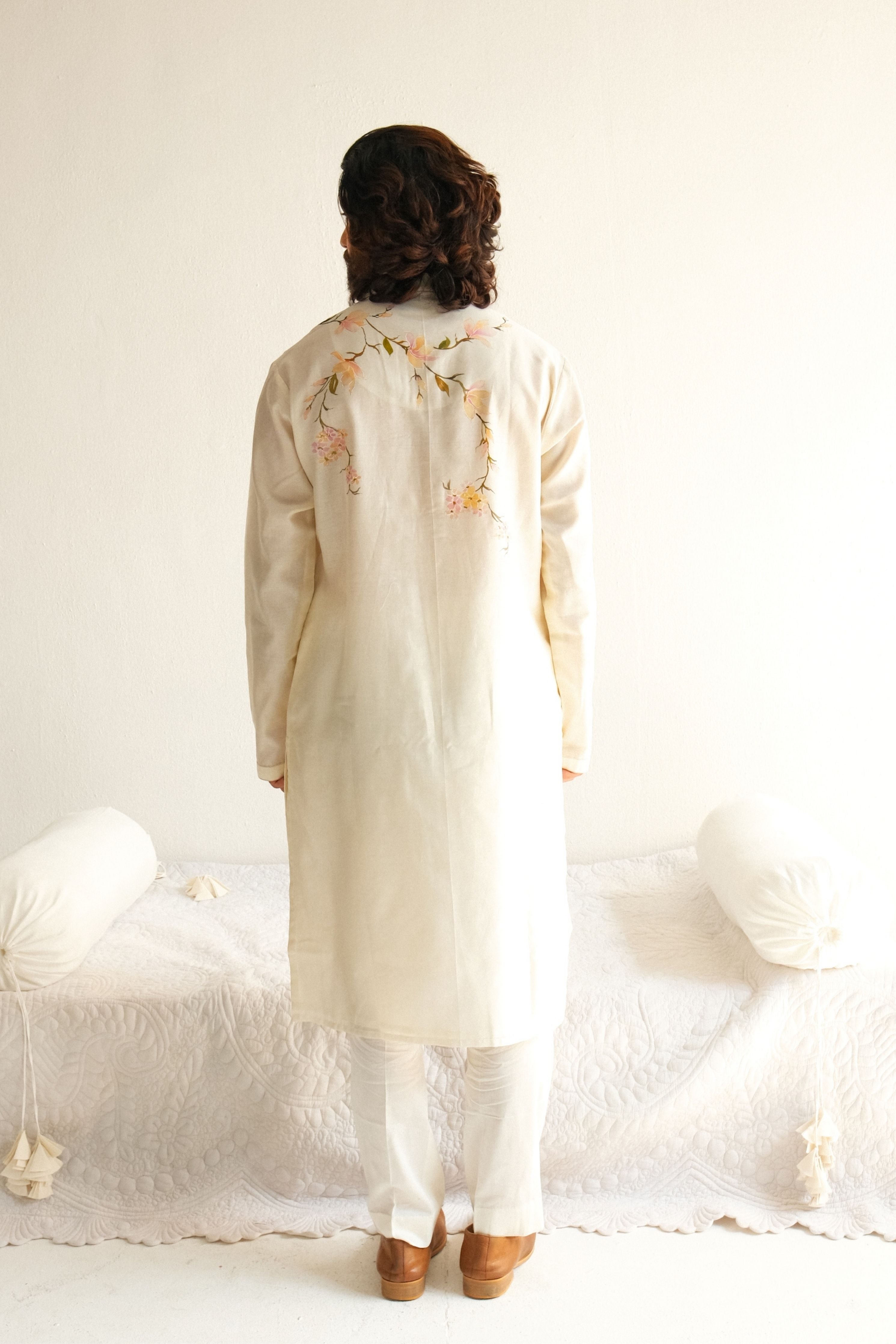 Chanderi Handloom Kurta Set