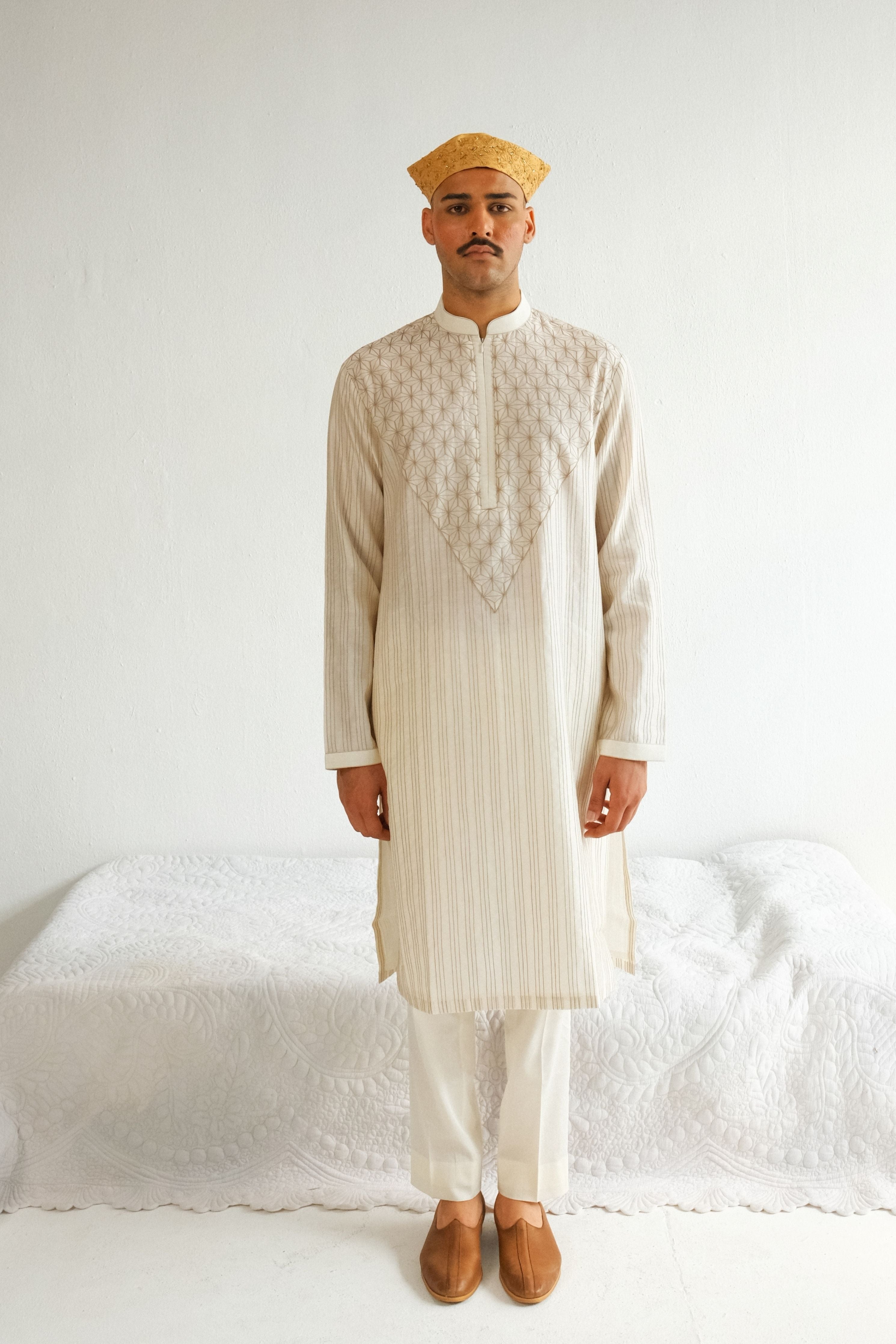 Kurta Set In Ivory