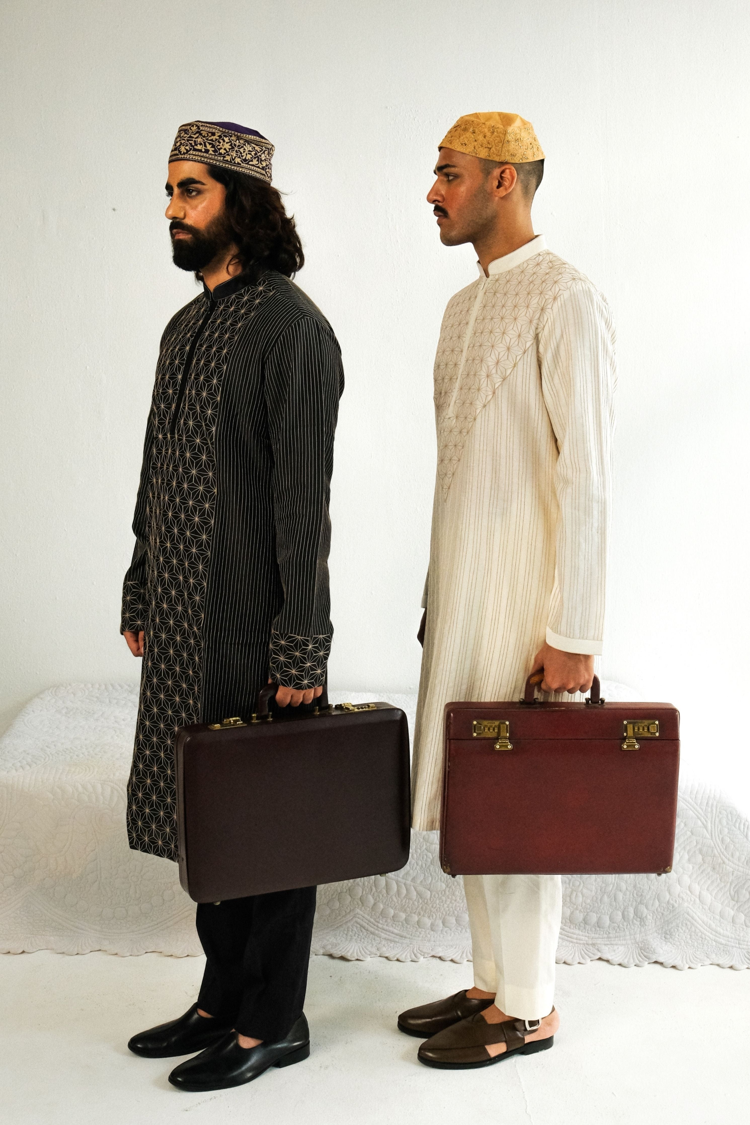 Kurta Set In Ivory