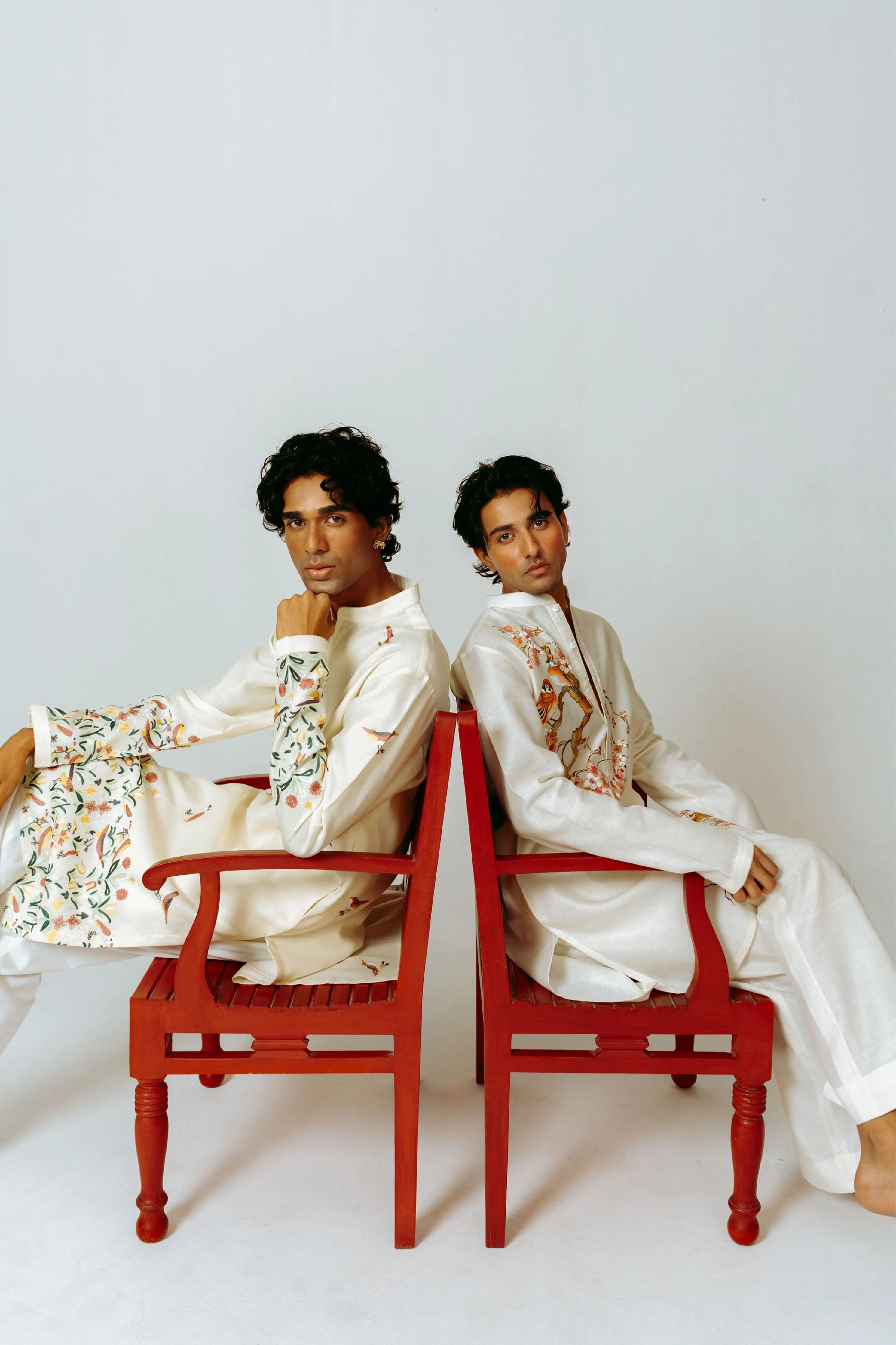 The Blossom Birds Kurta Set