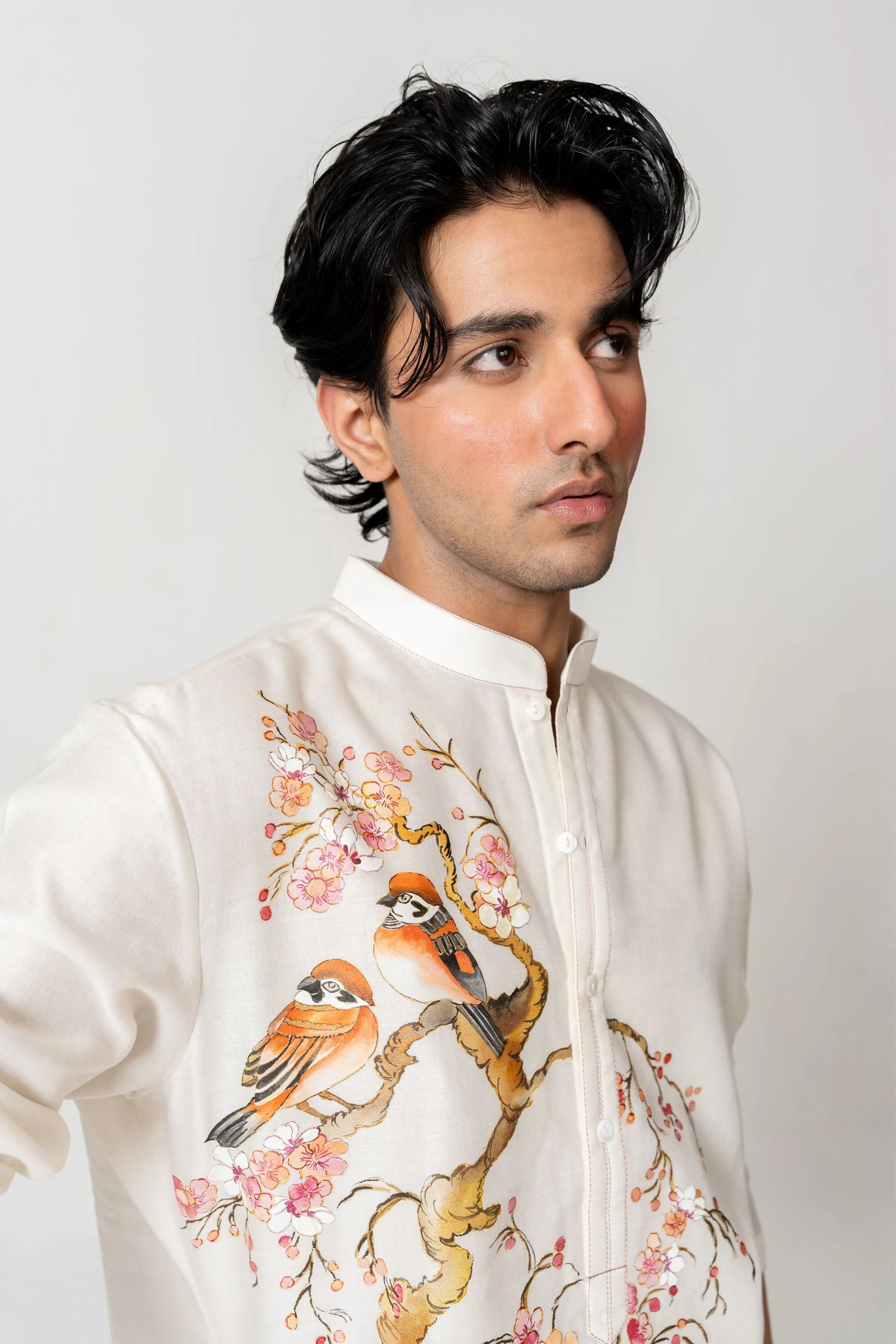 The Blossom Birds Kurta Set